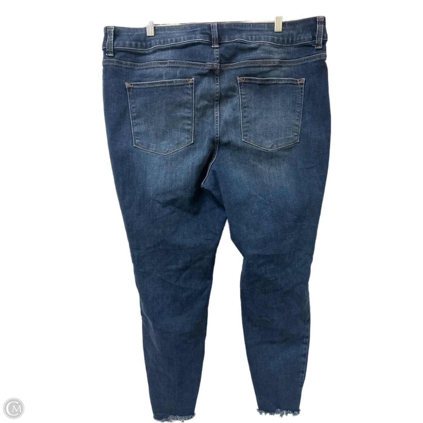 Jeans Skinny By Maurices In Blue Denim, Size: 20