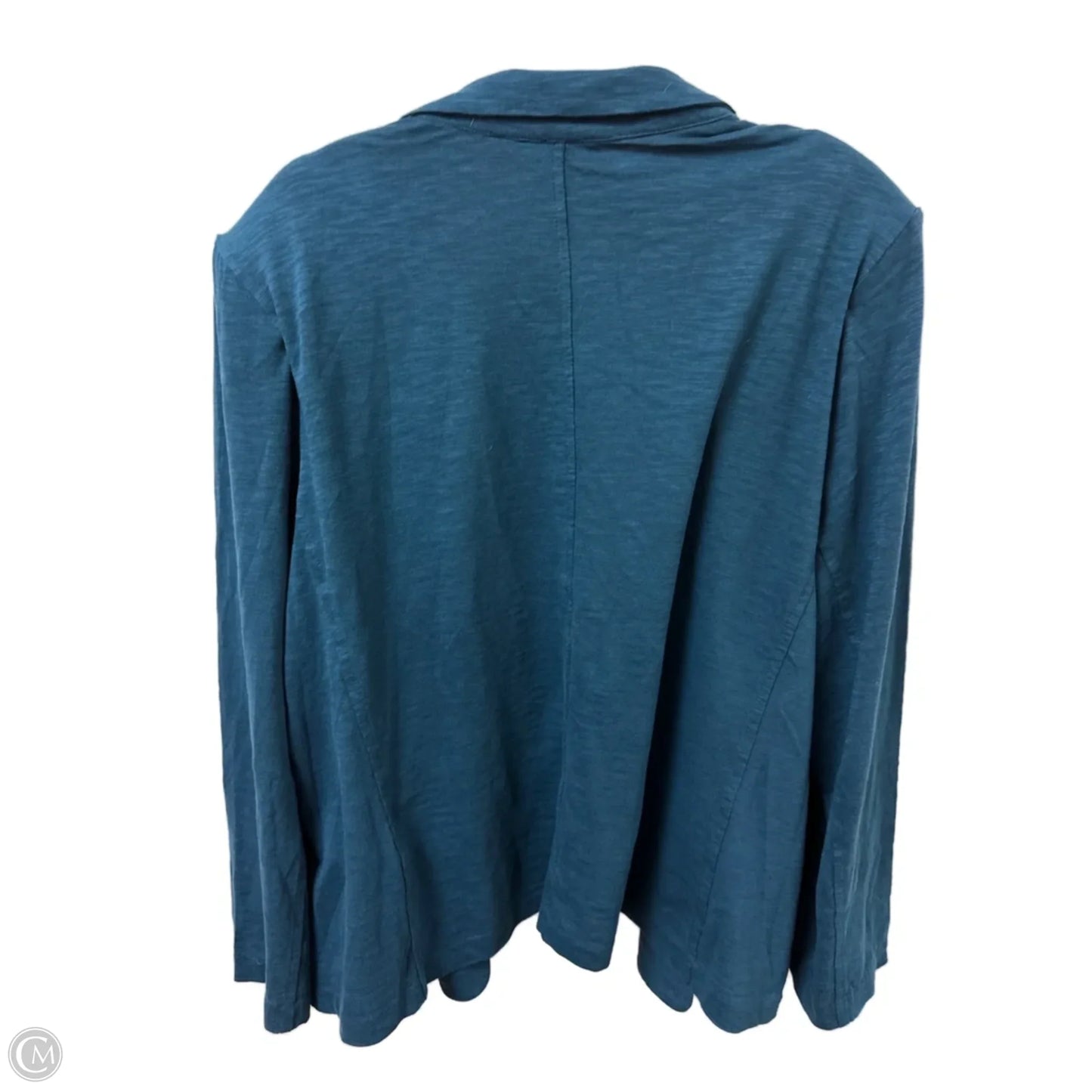 Blazer By Chicos In Blue, Size: 1x