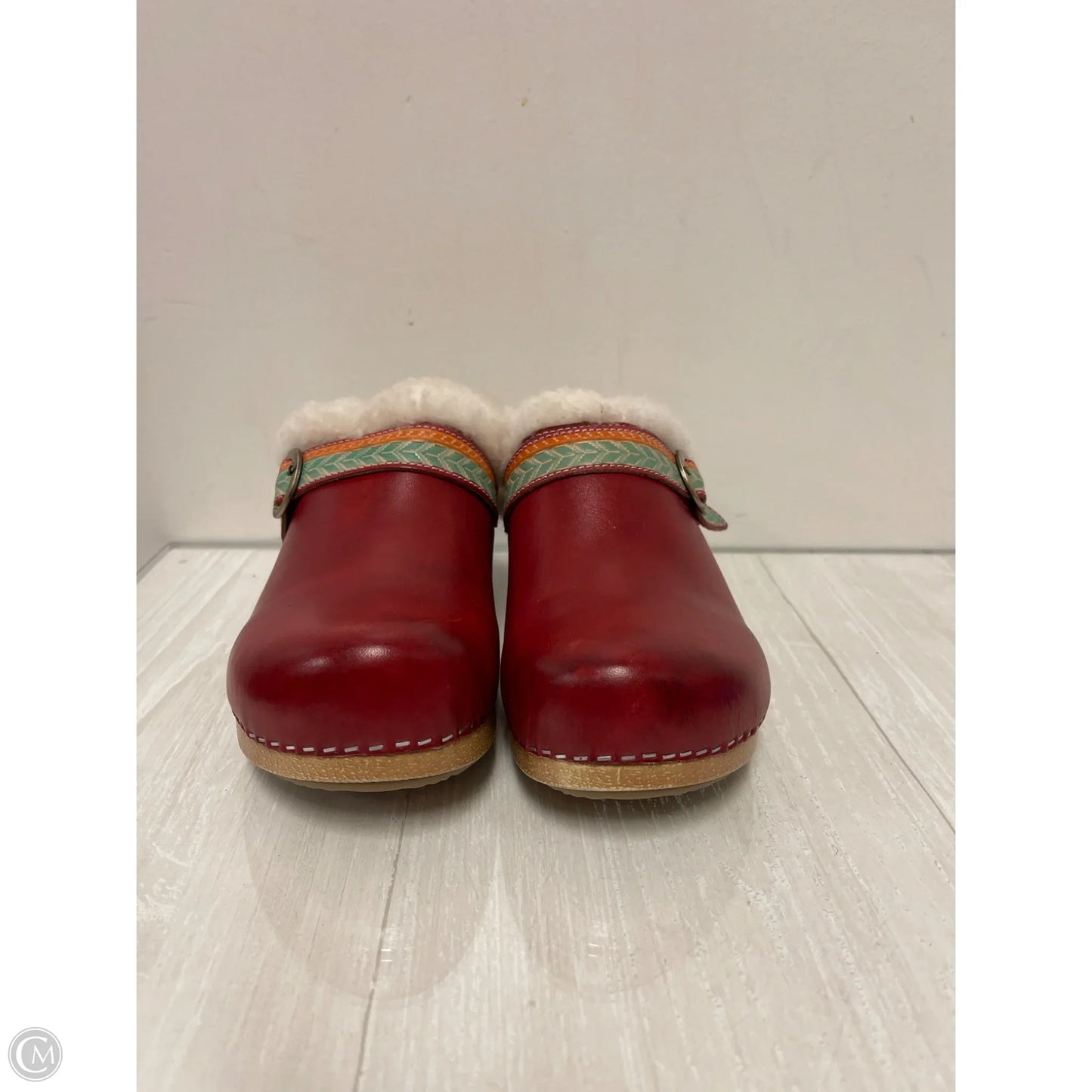 Shoes Flats By Spring Step In Red, Size: 7.5