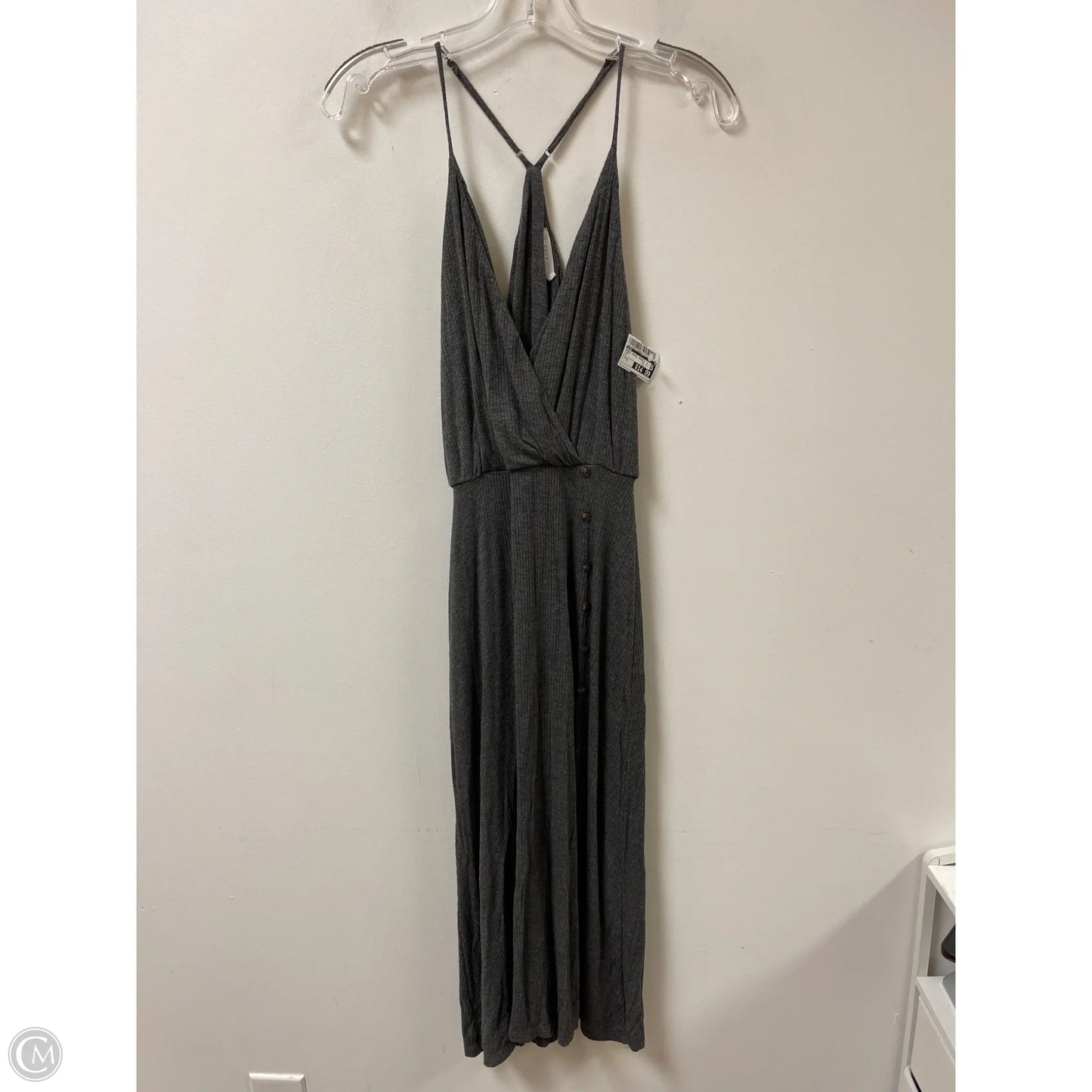 Dress Casual Maxi By Lush In Grey, Size: M