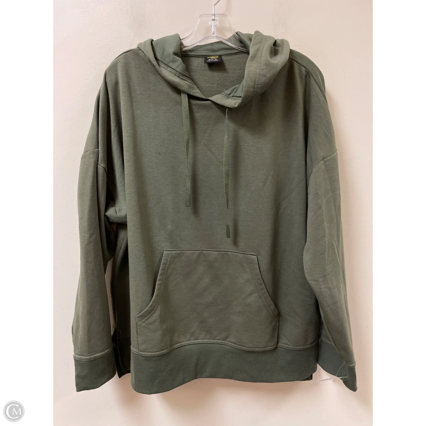 Athletic Sweatshirt Hoodie By Athletic Works In Green, Size: Xl