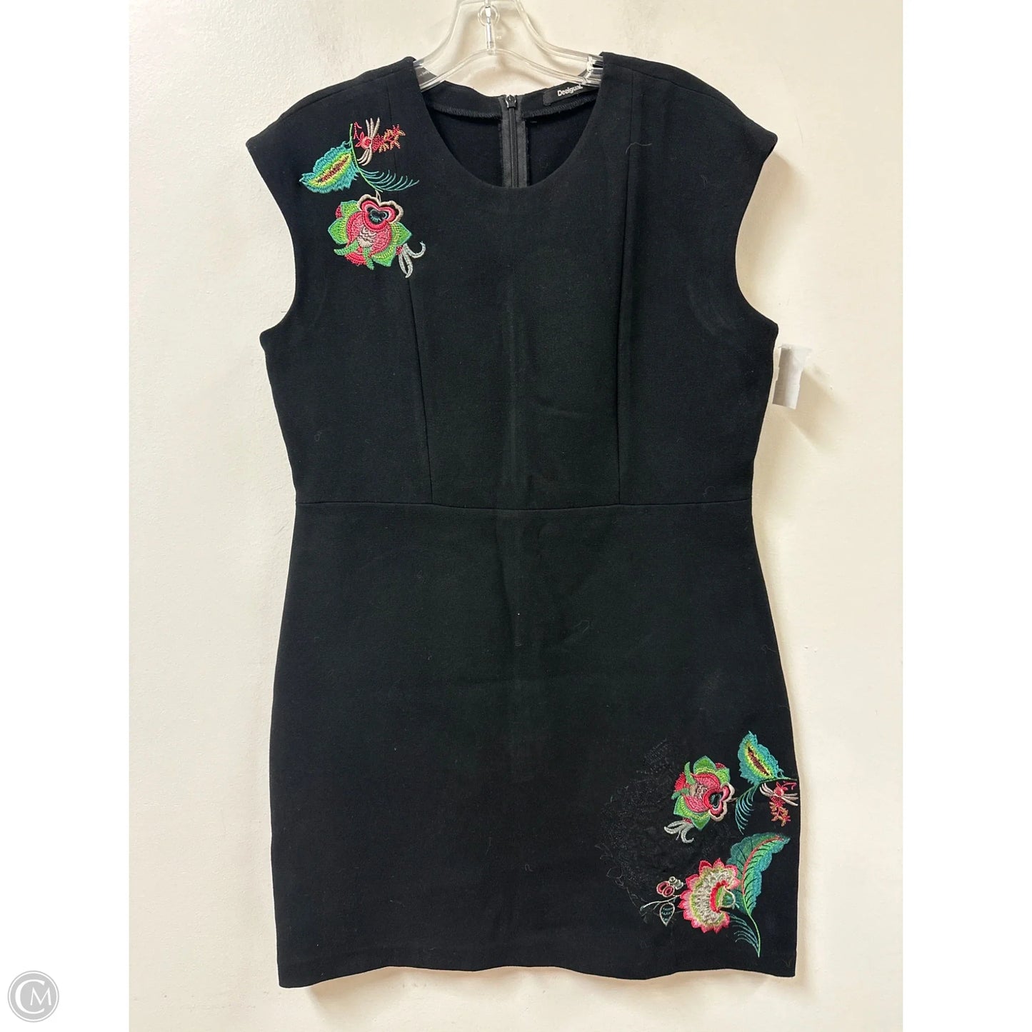 Dress Casual Short By Desigual In Black, Size: Xl