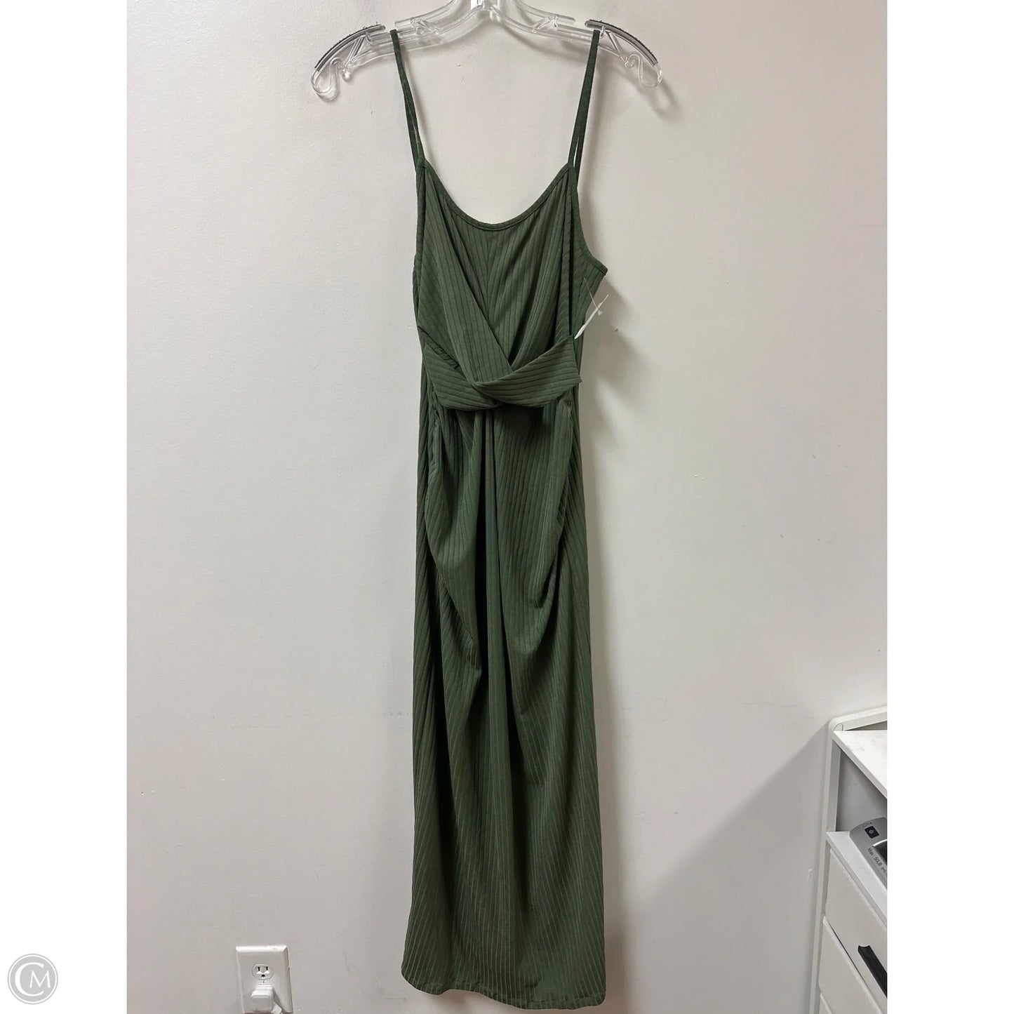 Dress Casual Maxi By Boohoo Boutique In Green, Size: M