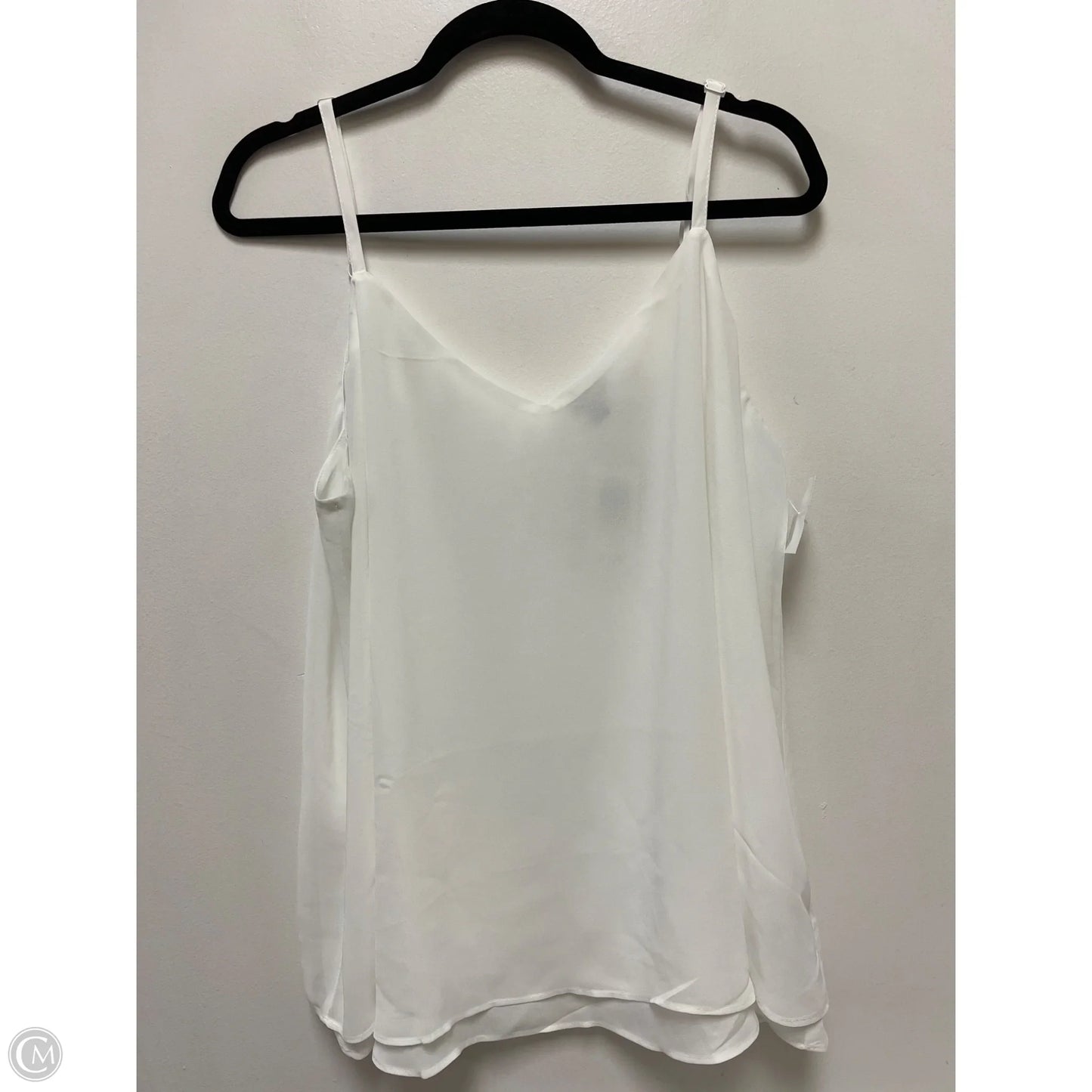 Top Sleeveless By Torrid In White, Size: 1x