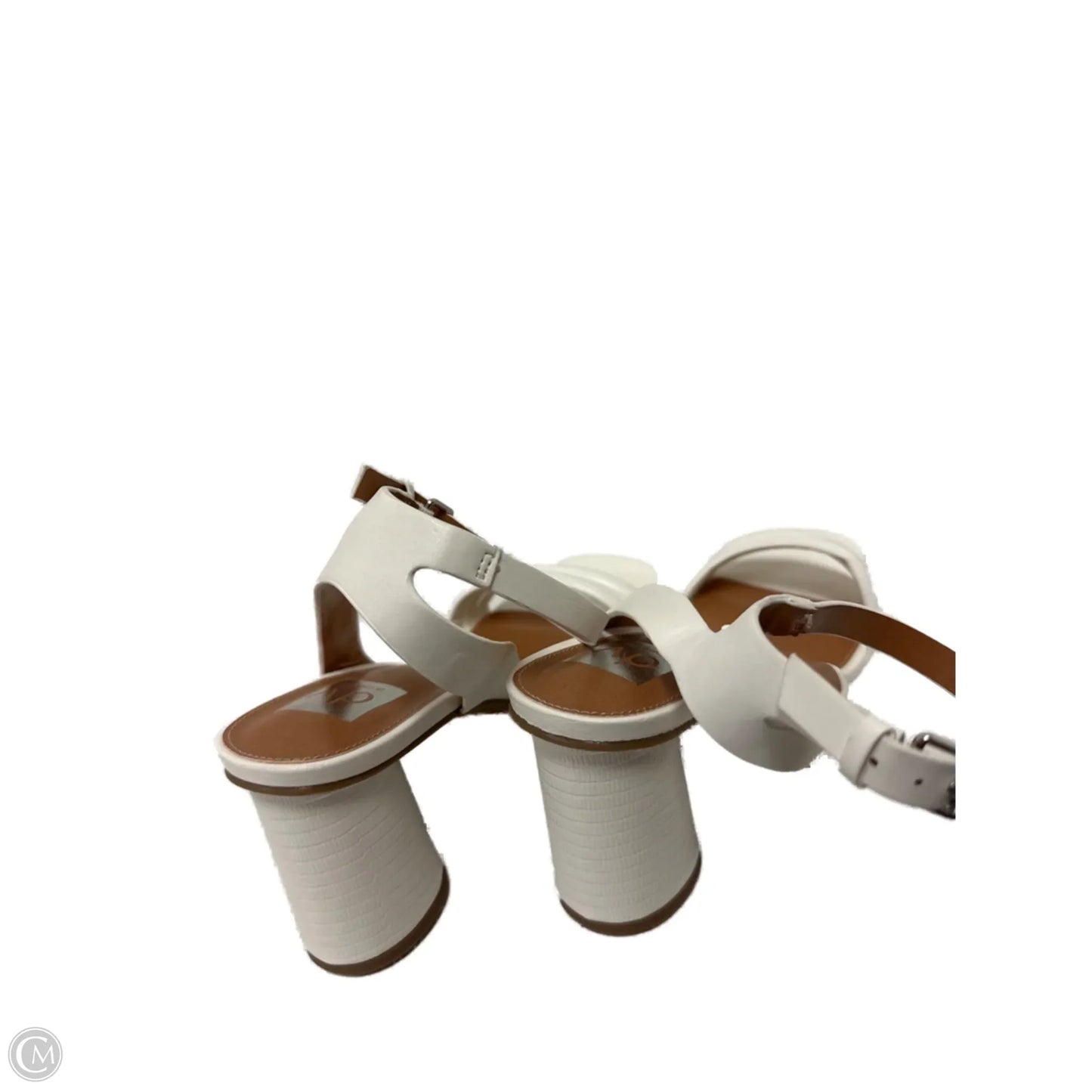 Sandals Heels Block By Dolce Vita In White, Size: 10