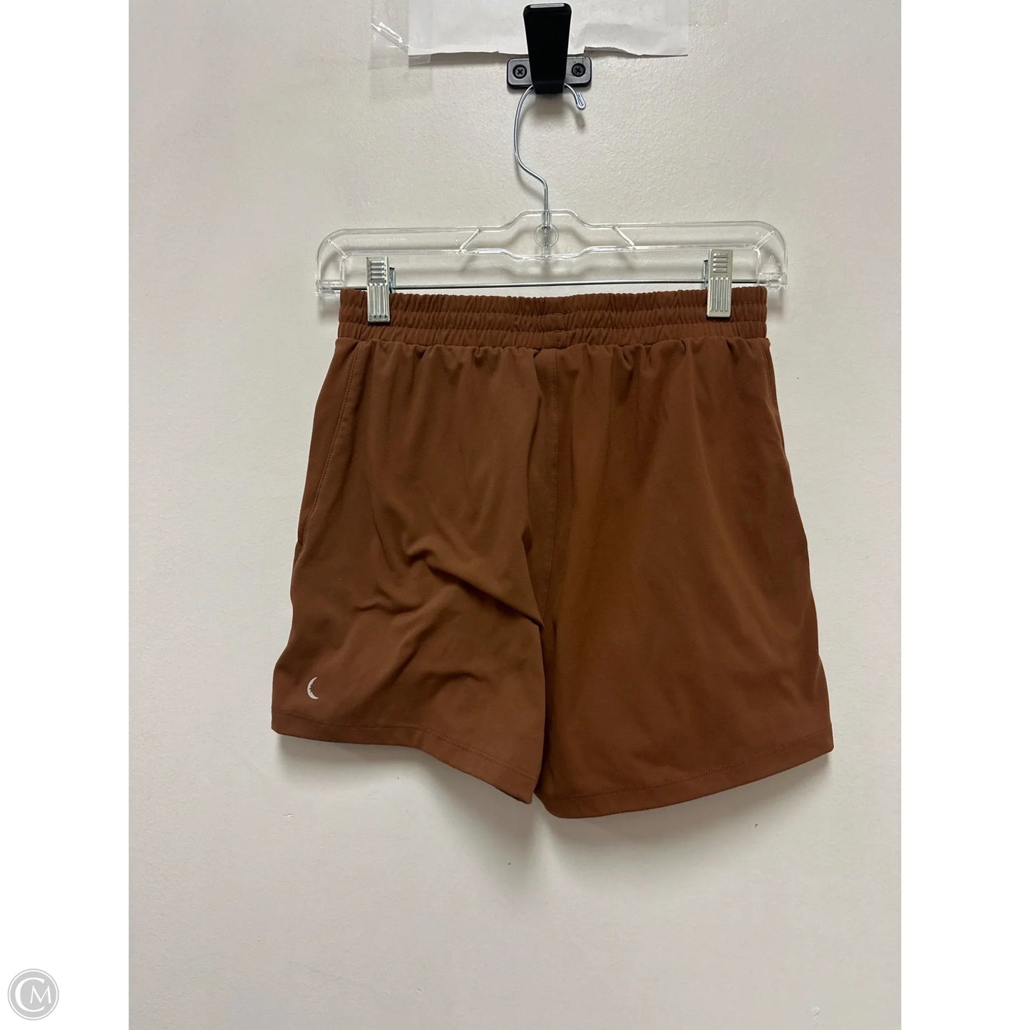 Athletic Shorts By Zyia In Brown, Size: S