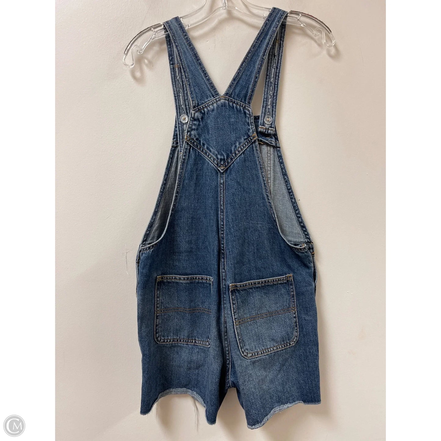 Shortalls By Old Navy In Blue Denim, Size: Xl