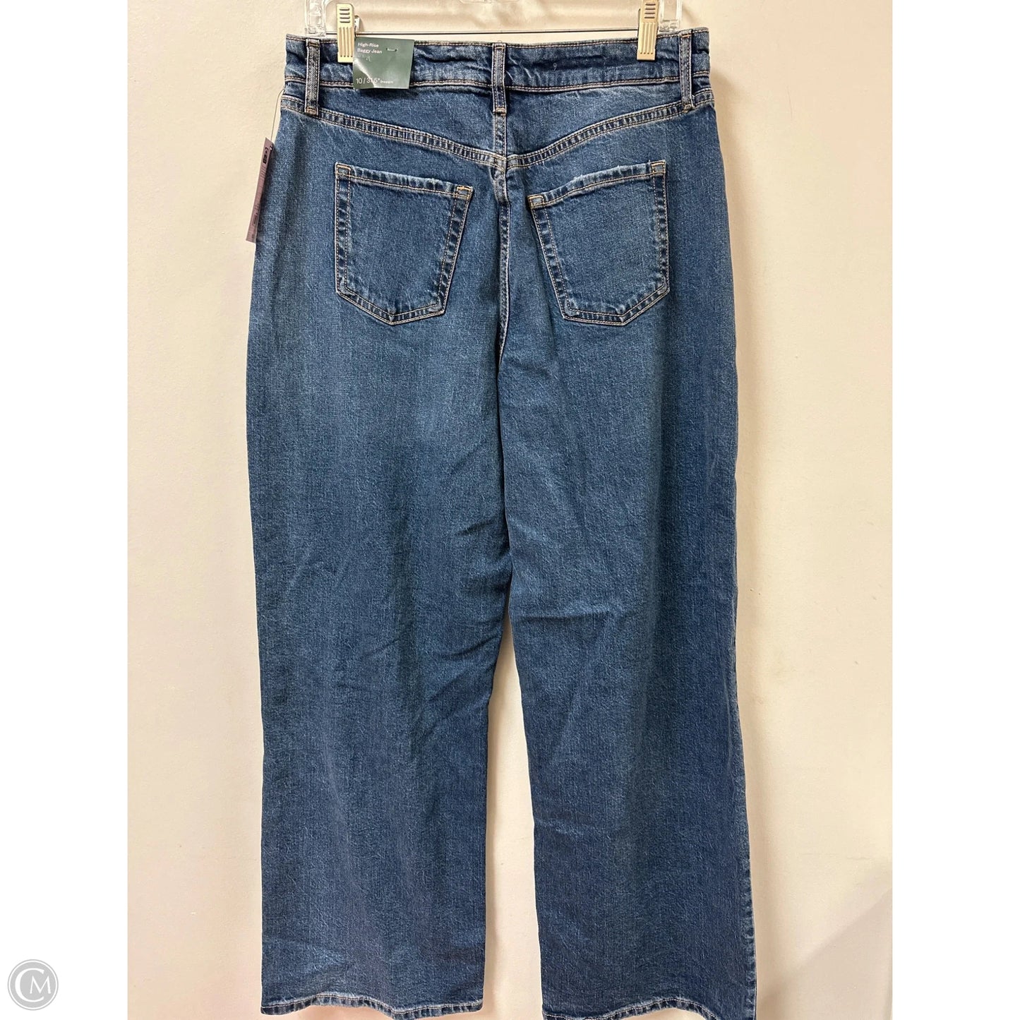 Jeans Straight By Wild Fable In Blue Denim, Size: 10