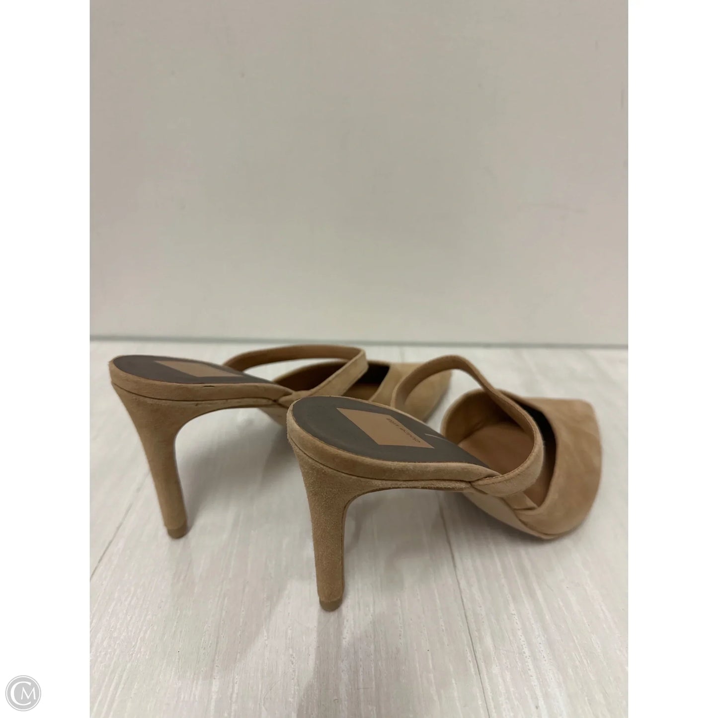 Sandals Heels Stiletto By Dolce Vita In Cream, Size: 8
