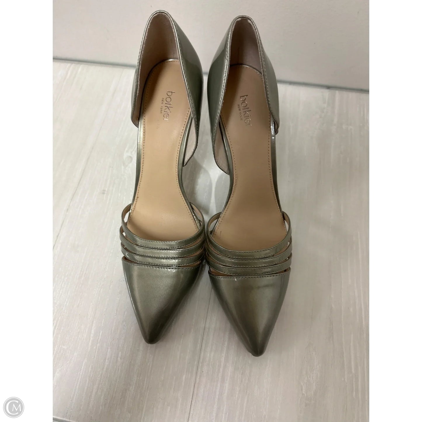 Shoes Heels Stiletto By Botkier In Green, Size: 8.5