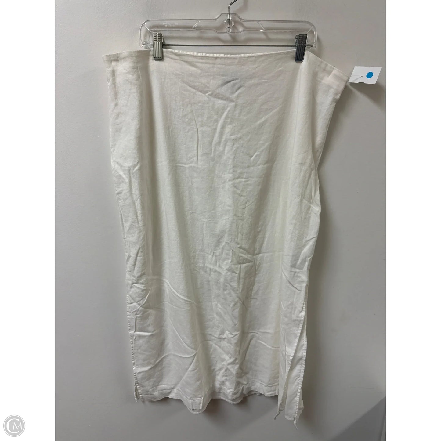Skirt Maxi By Gap In White, Size: 18