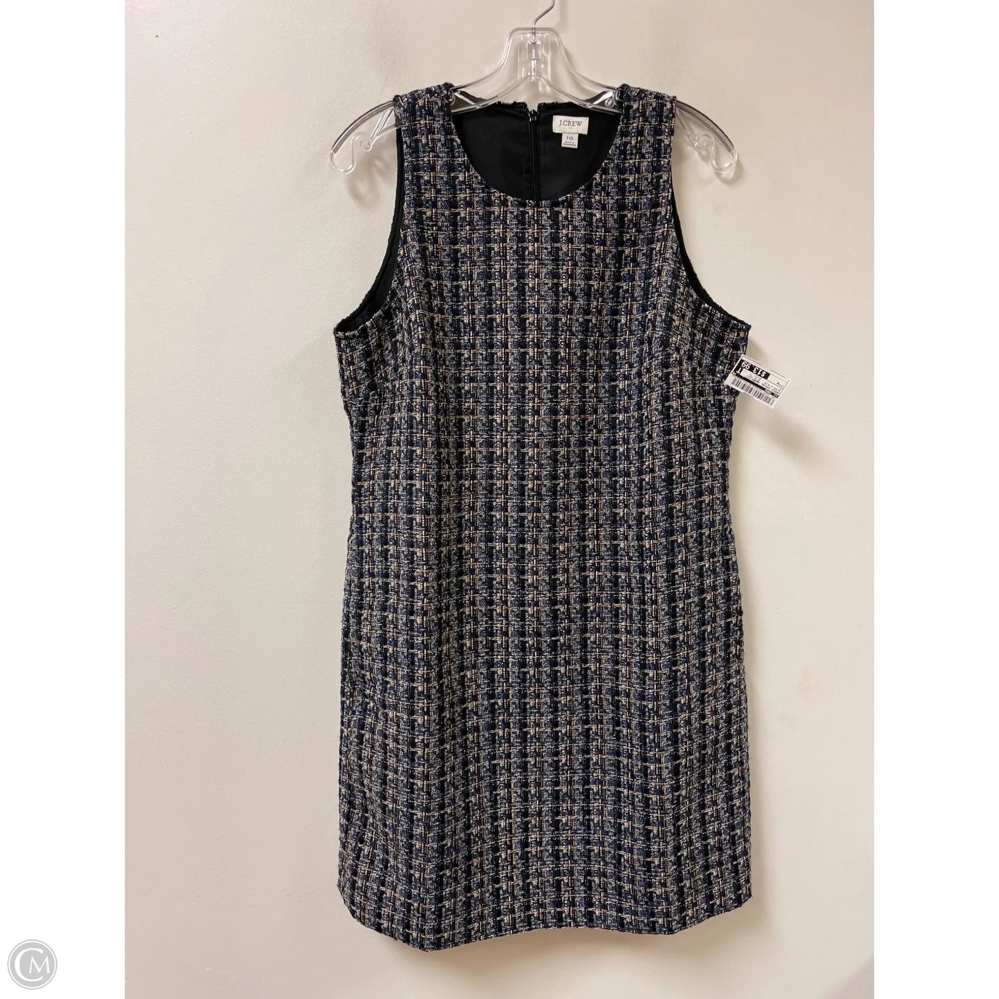 Dress Casual Short By J. Crew In Black & Blue, Size: M