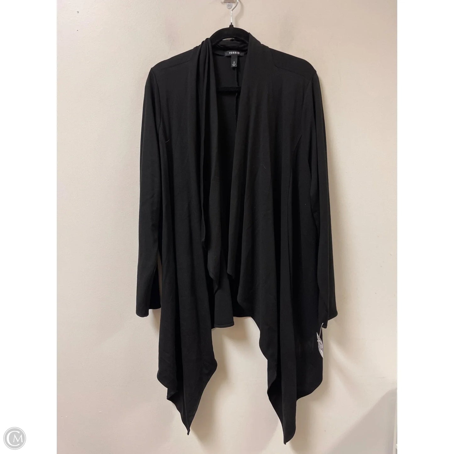 Sweater Cardigan By Torrid In Black, Size: 2x
