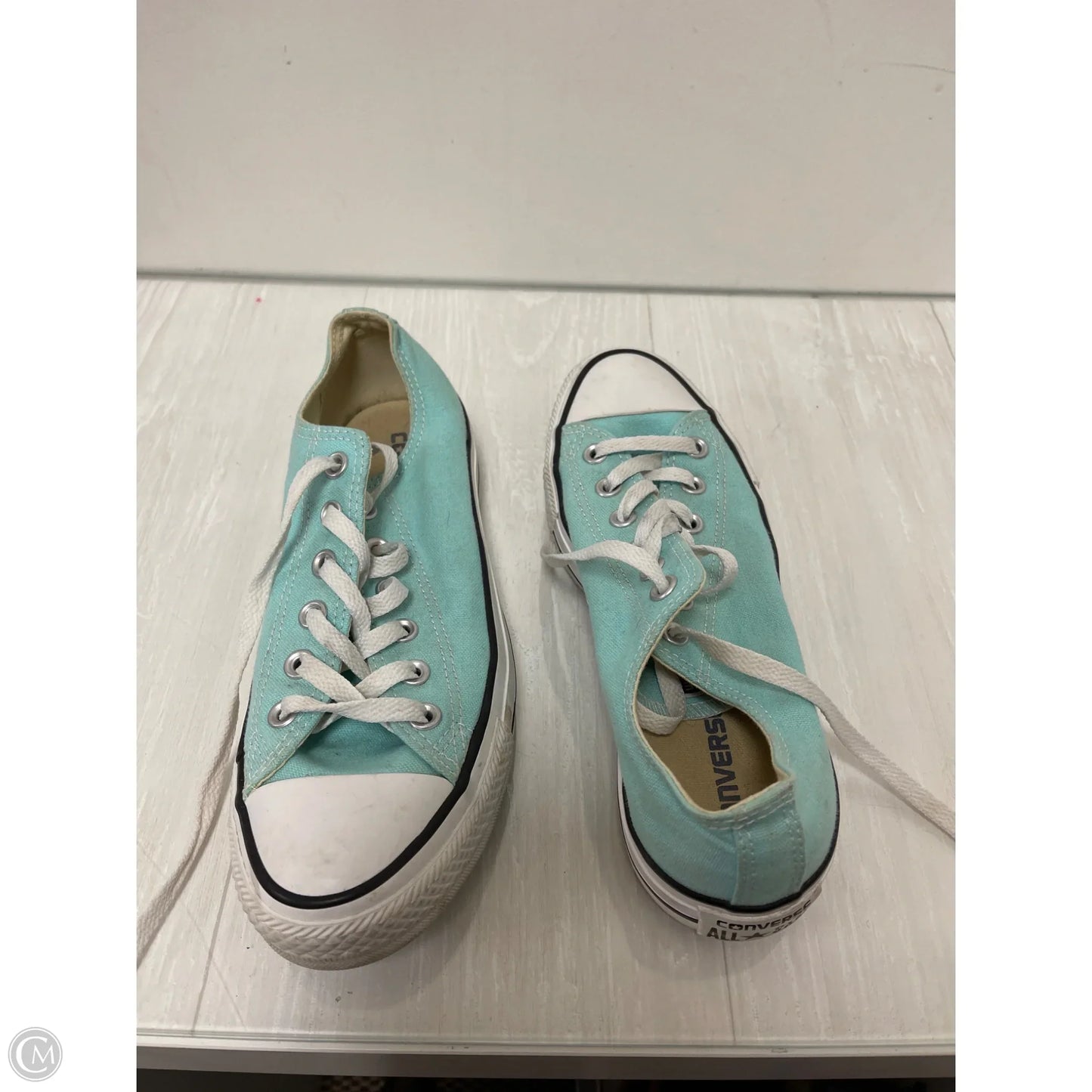 Shoes Sneakers By Converse In Blue, Size: 8