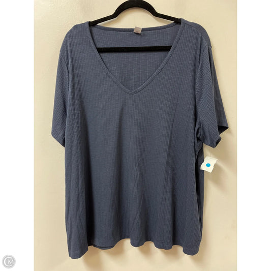 Top Short Sleeve By Old Navy In Blue, Size: 1x