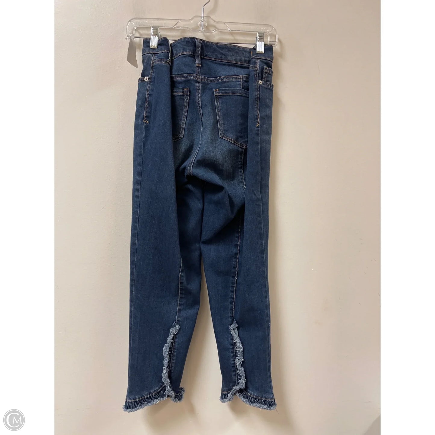 Jeans Skinny By Crown And Ivy In Blue Denim, Size: 10