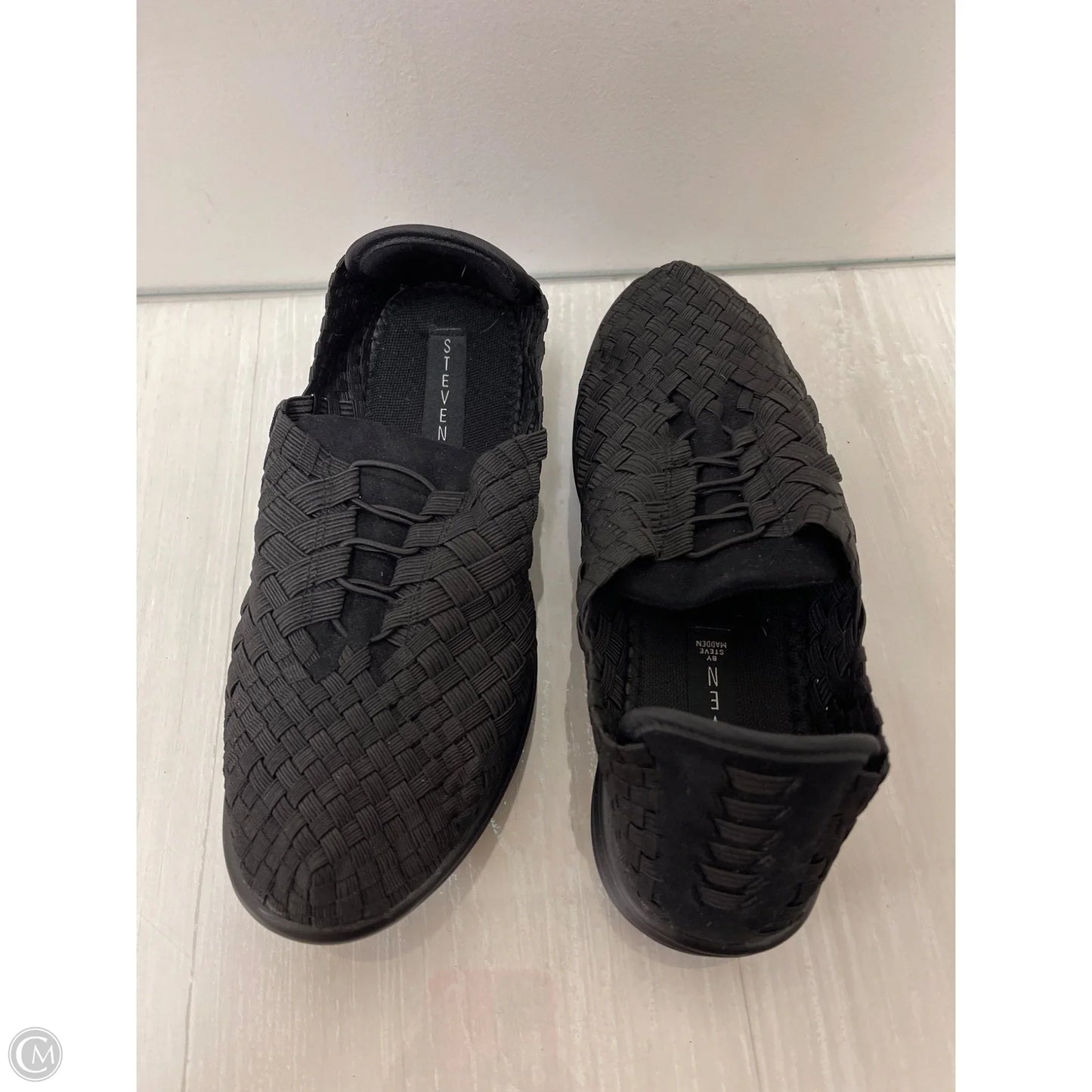 Shoes Flats By Steve Madden In Black, Size: 8.5