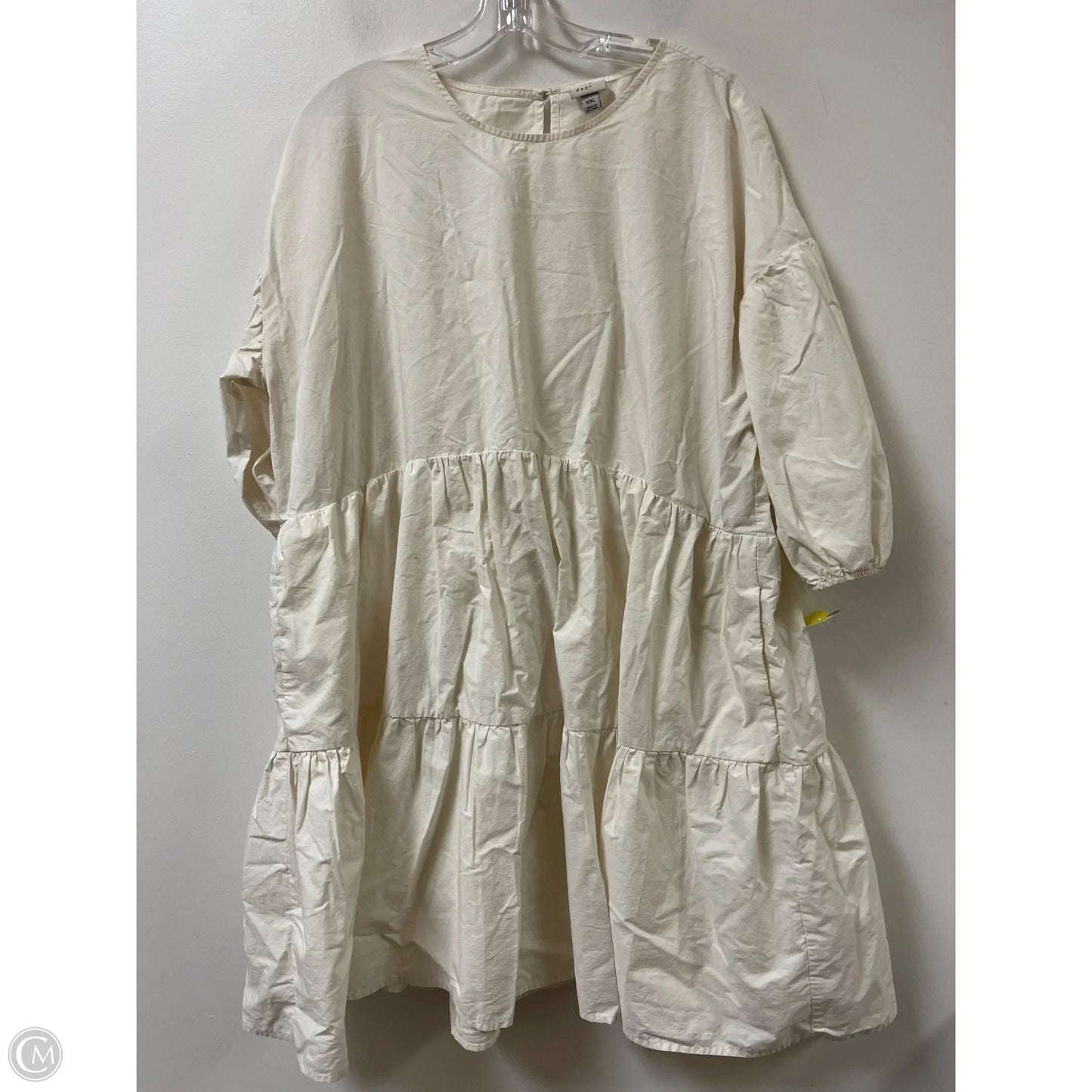 Dress Casual Short By A New Day In Cream, Size: 1x