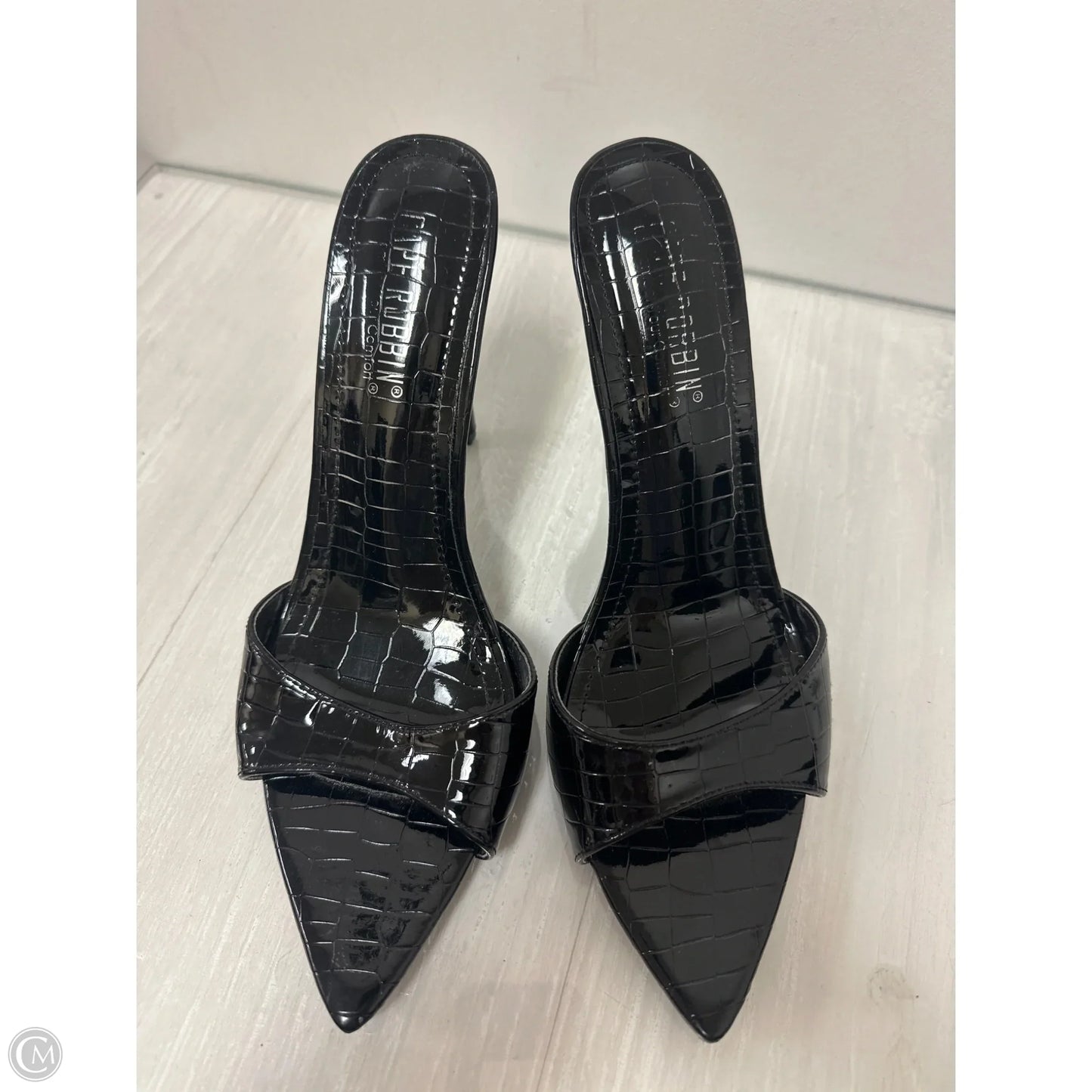 Sandals Heels Stiletto By Cape Robbin In Black, Size: 9