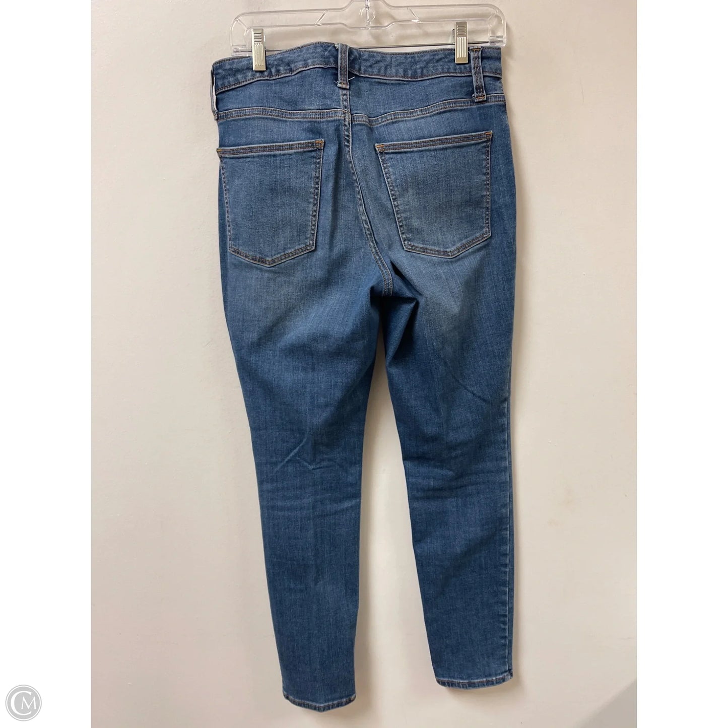 Jeans Skinny By Universal Thread In Blue Denim, Size: 8