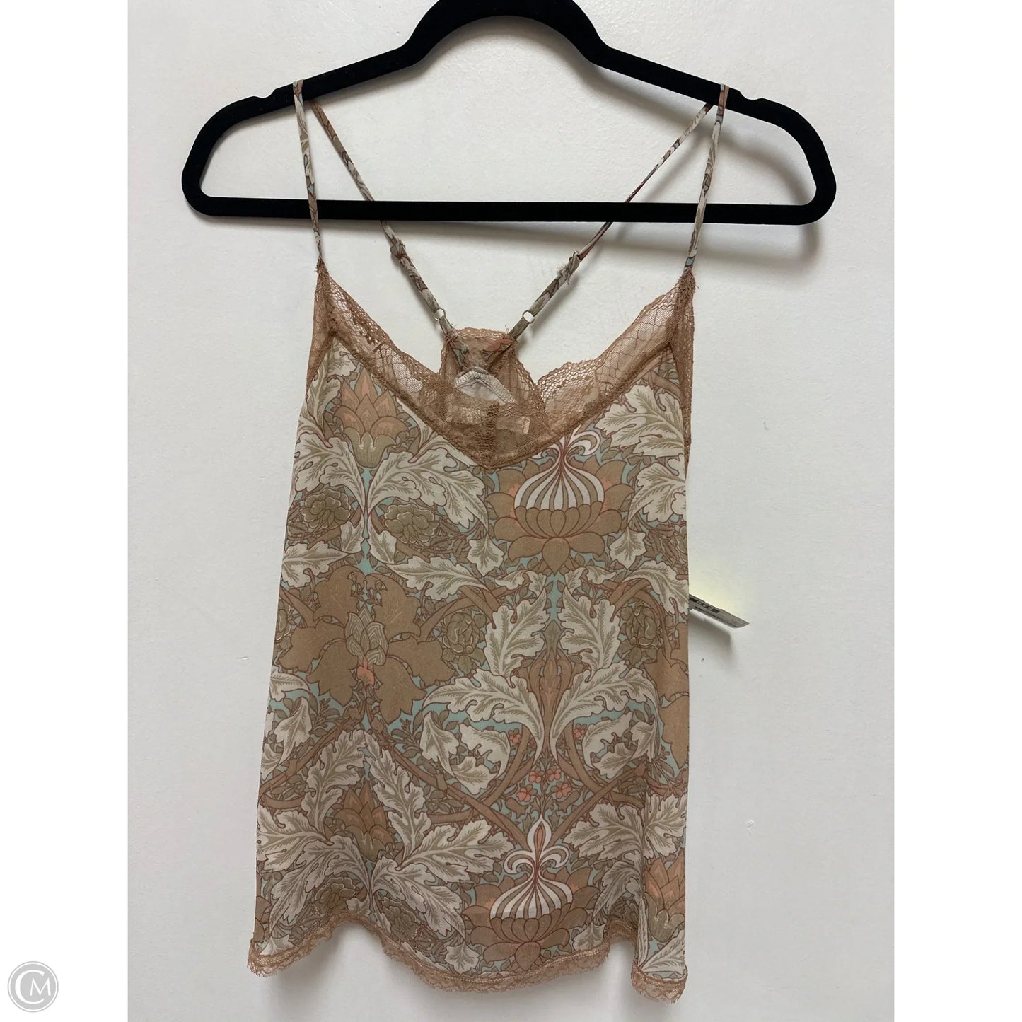 Top Sleeveless By Bishop + Young In Floral Print, Size: S