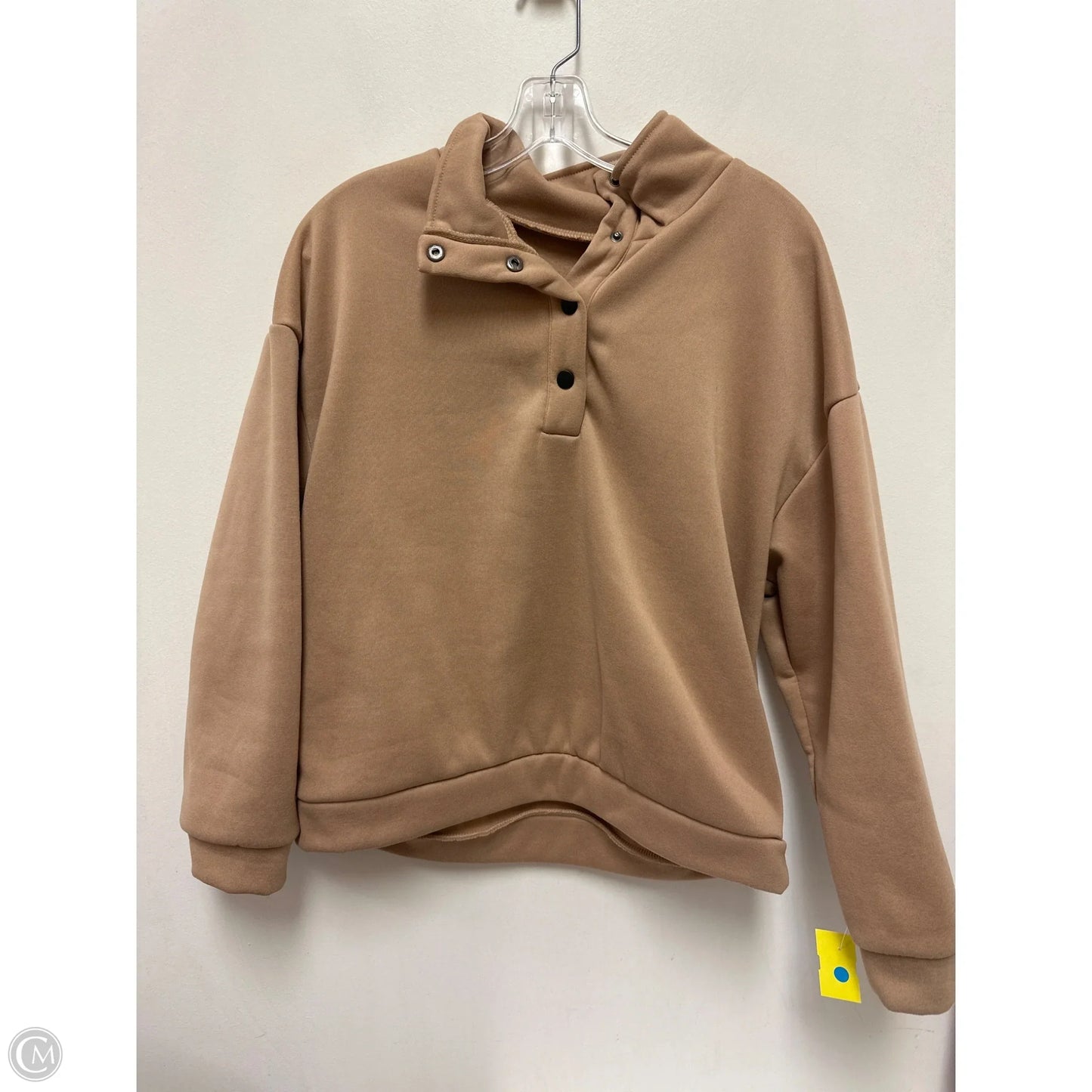 Sweatshirt Collar By Shein In Brown, Size: M