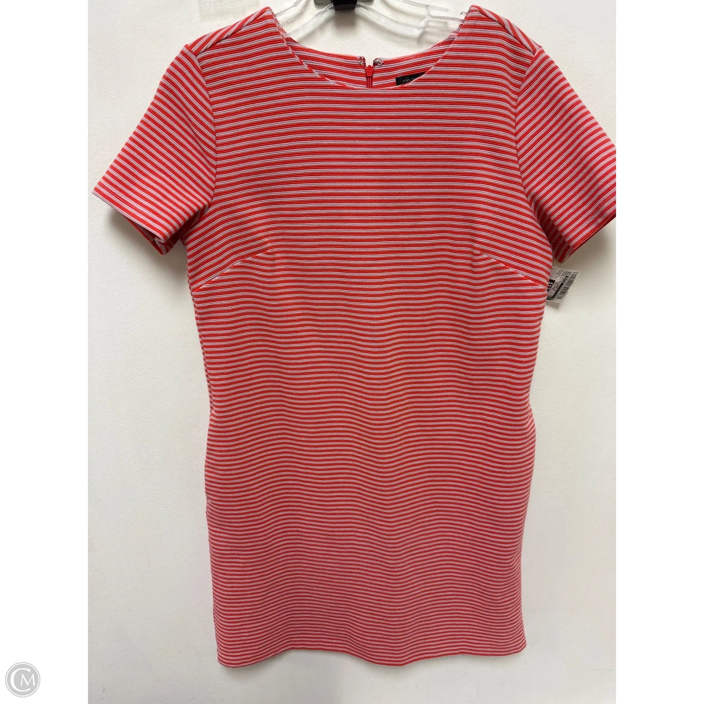 Dress Casual Short By Ann Taylor In Orange & Purple, Size: S