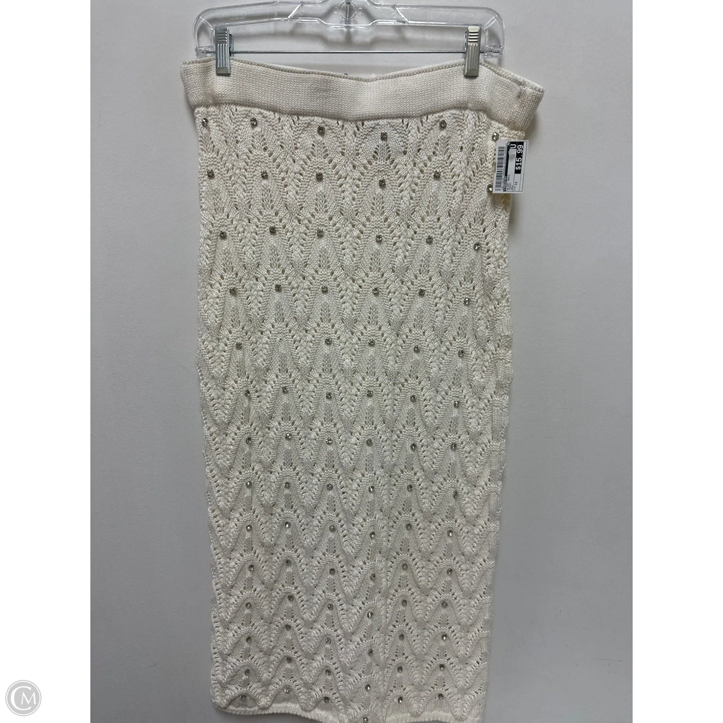 Skirt Maxi By Industry In Cream, Size: 12