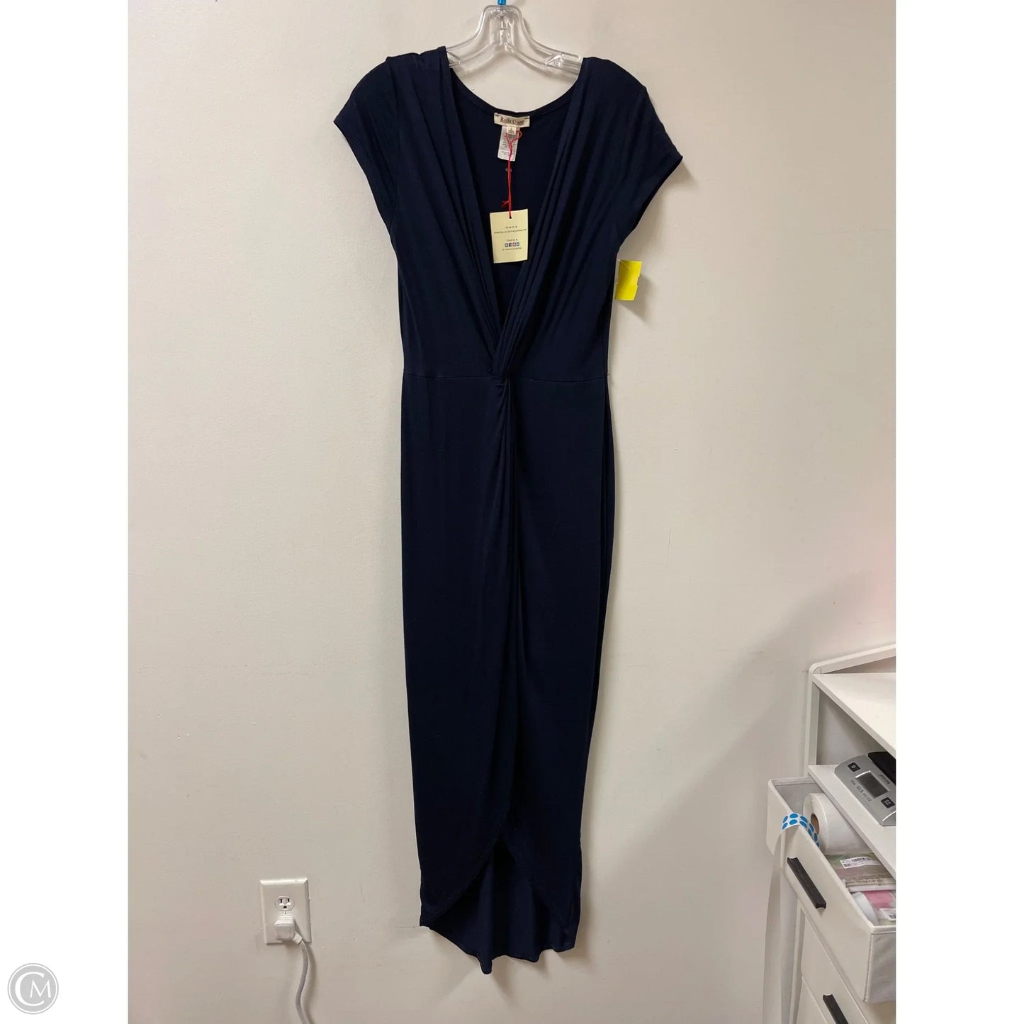 Dress Casual Maxi By Rolla Coster In Navy, Size: L