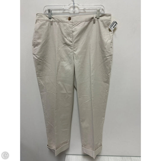 Pants Other By J. Jill In Cream, Size: 16