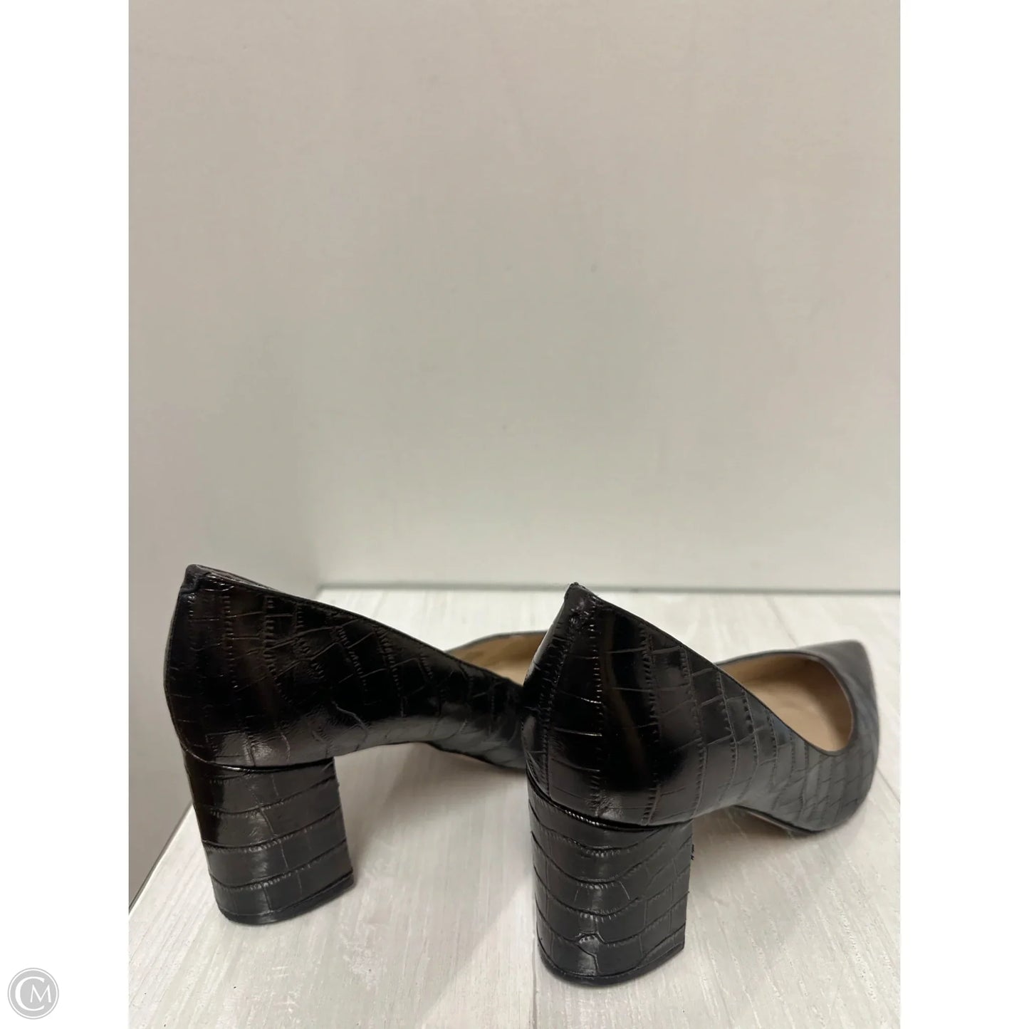 Shoes Heels Block By Marc Fisher In Black, Size: 10
