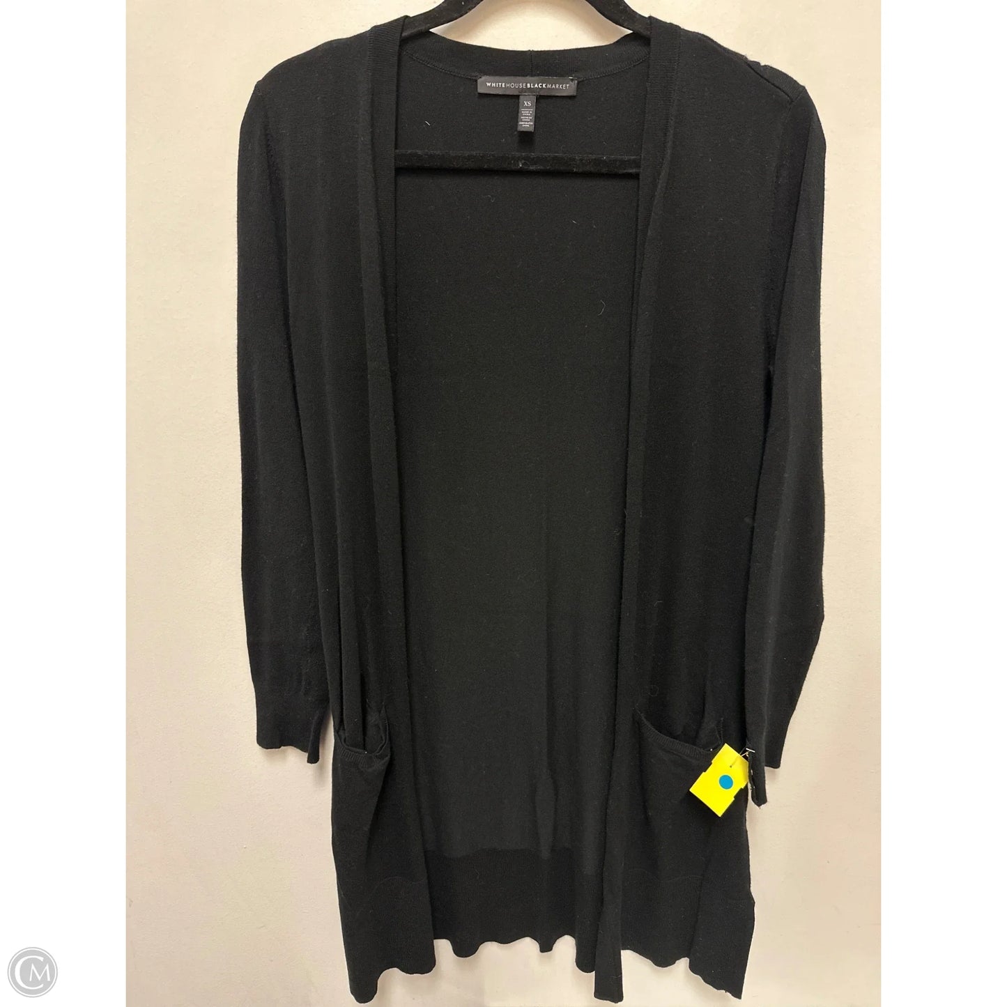 Sweater Cardigan By White House Black Market In Black, Size: Xs