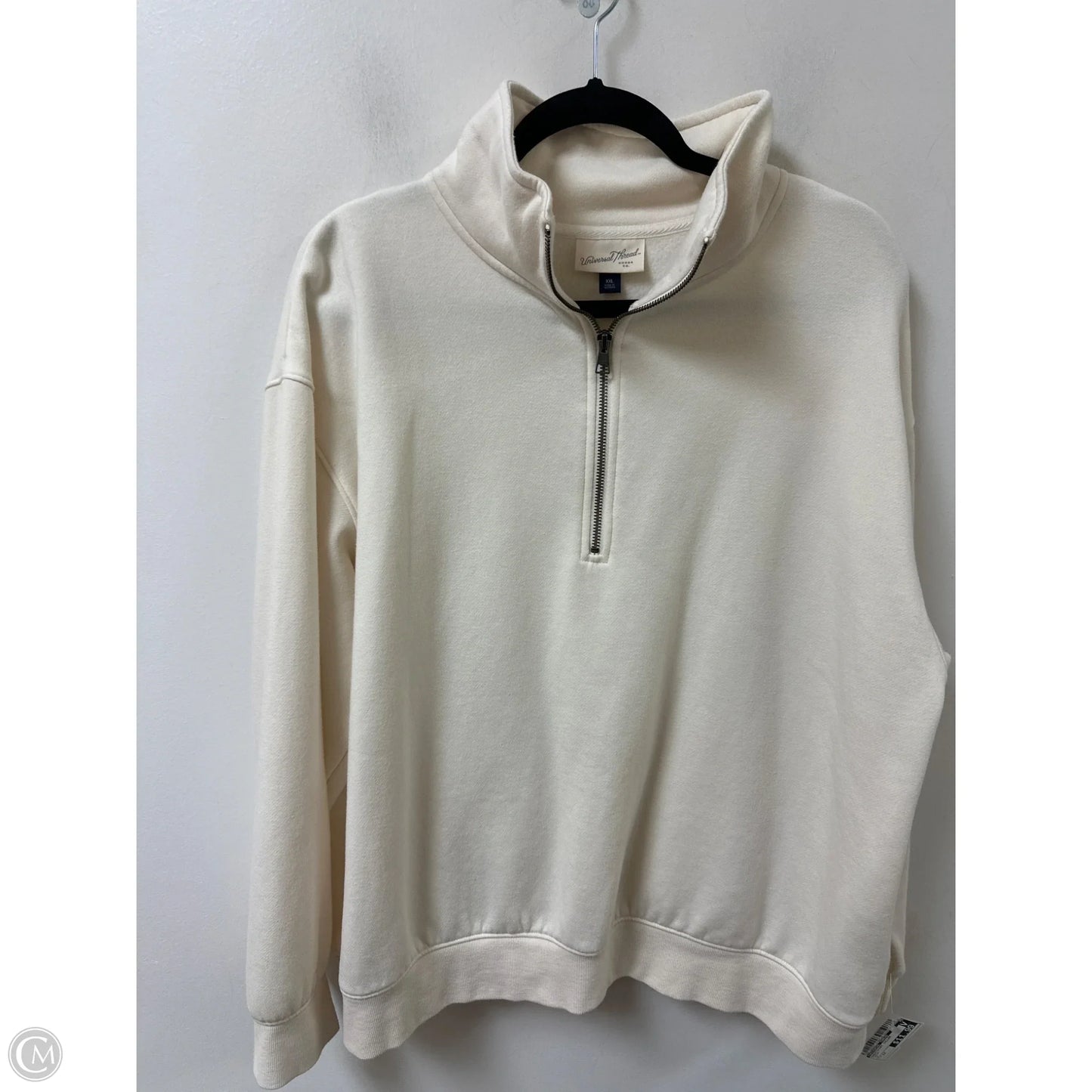 Sweatshirt Collar By Universal Thread In Cream, Size: 1x