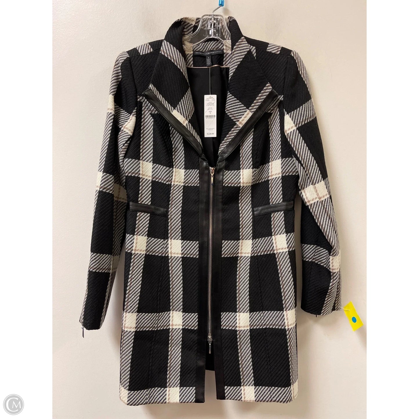 Coat Other By White House Black Market In Black & White, Size: S