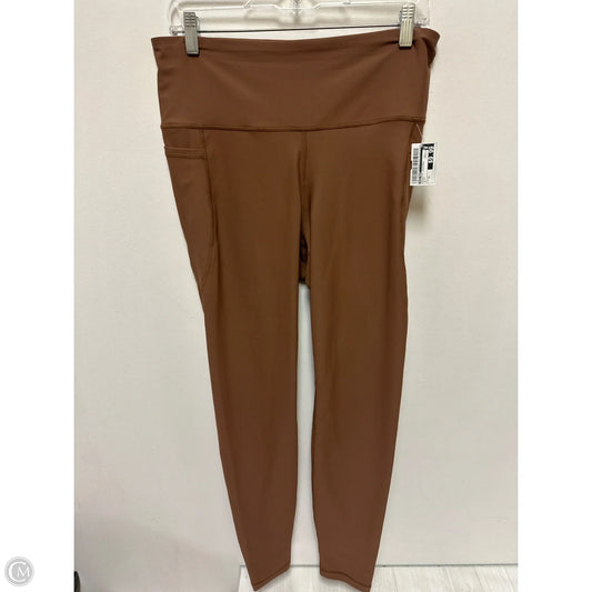 Athletic Leggings By Old Navy In Brown, Size: Xl