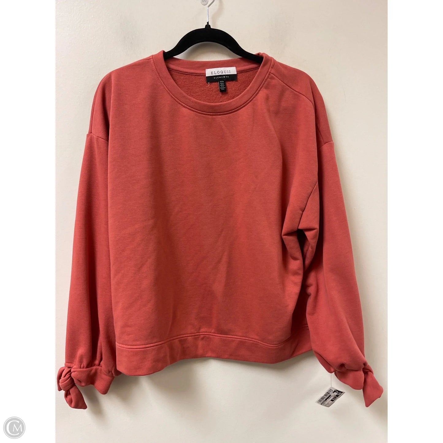 Sweatshirt Crewneck By Eloquii In Pink, Size: Xl