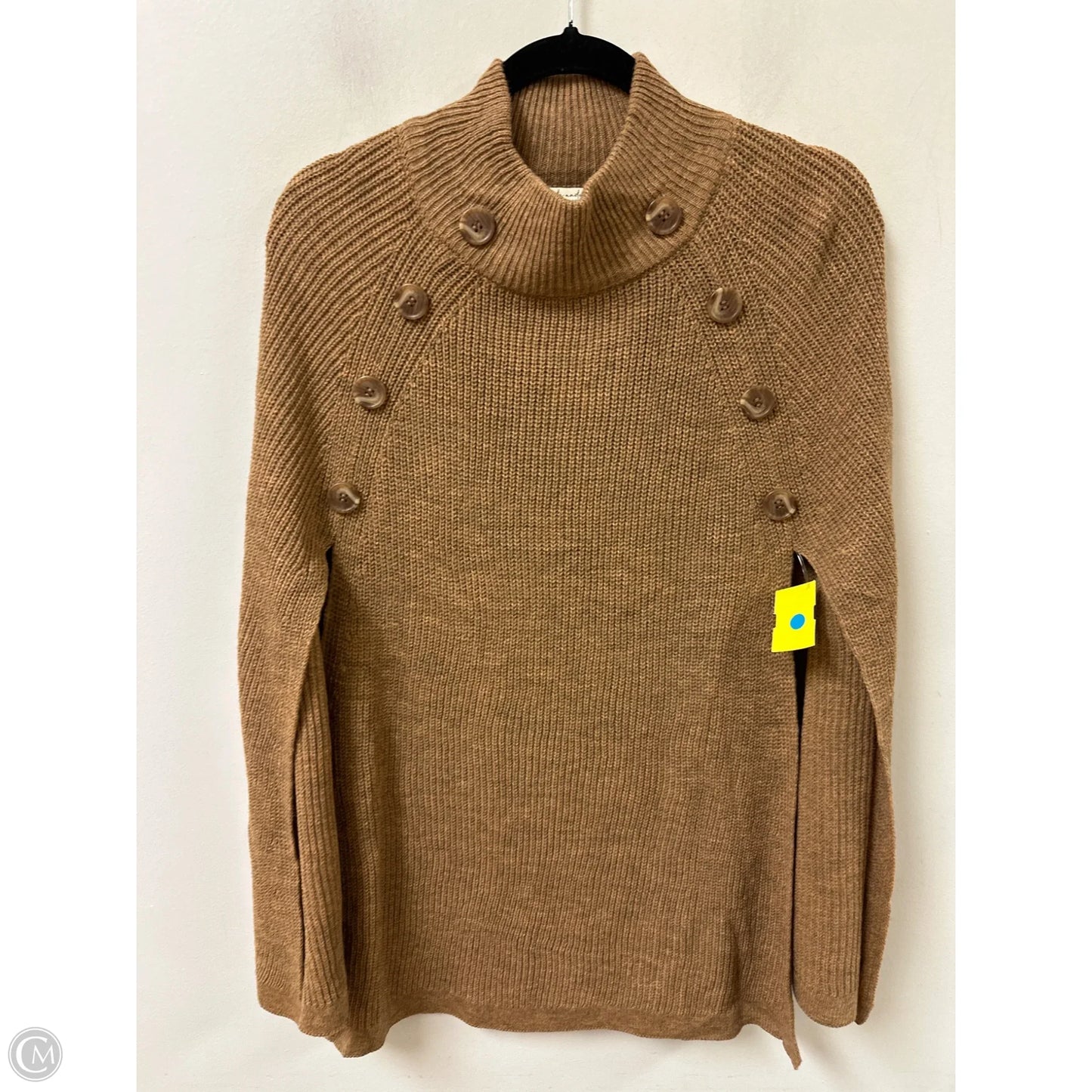 Shawl By Clothes Mentor In Brown, Size: Osfm