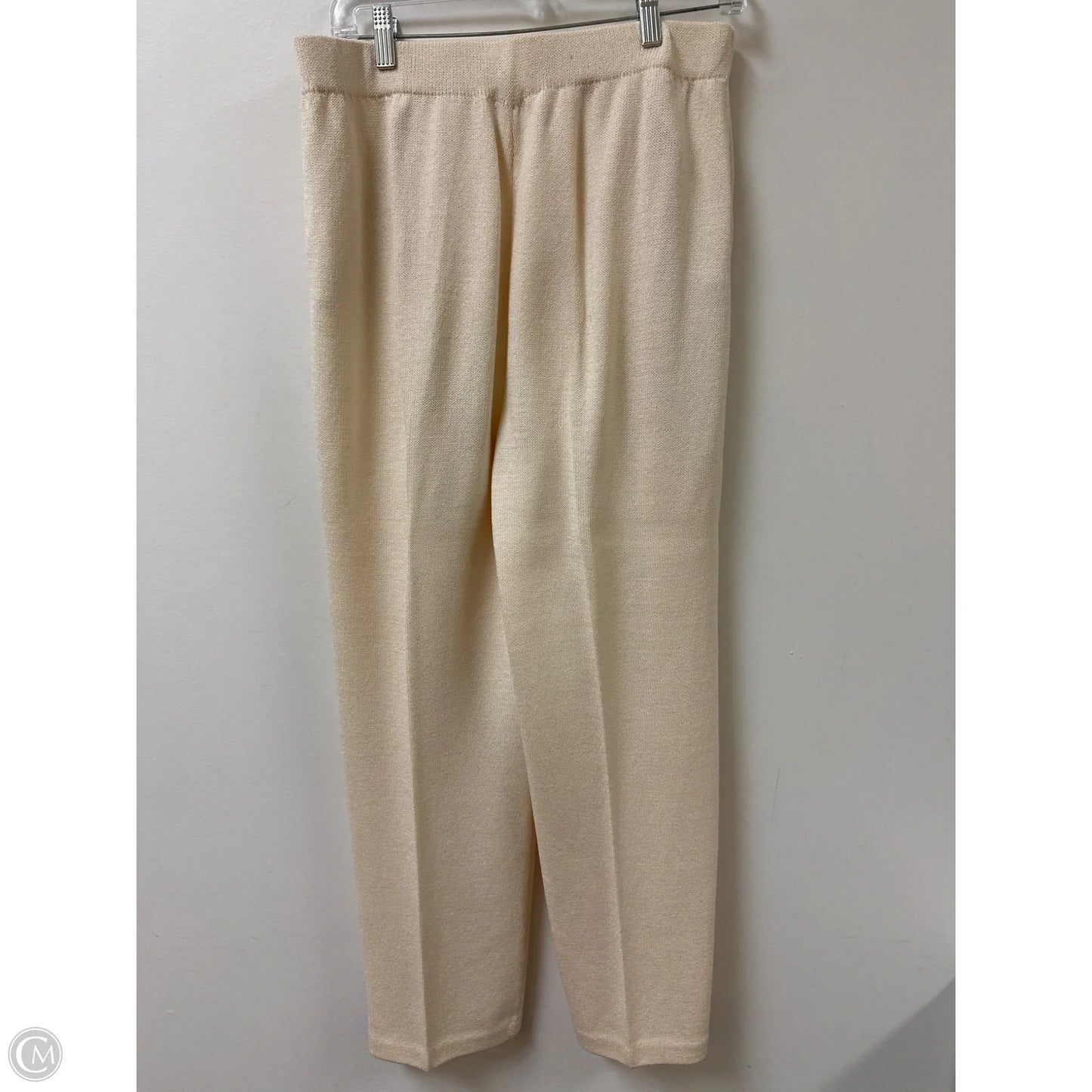 Pants Luxury Designer By St John Collection In Cream, Size: 12