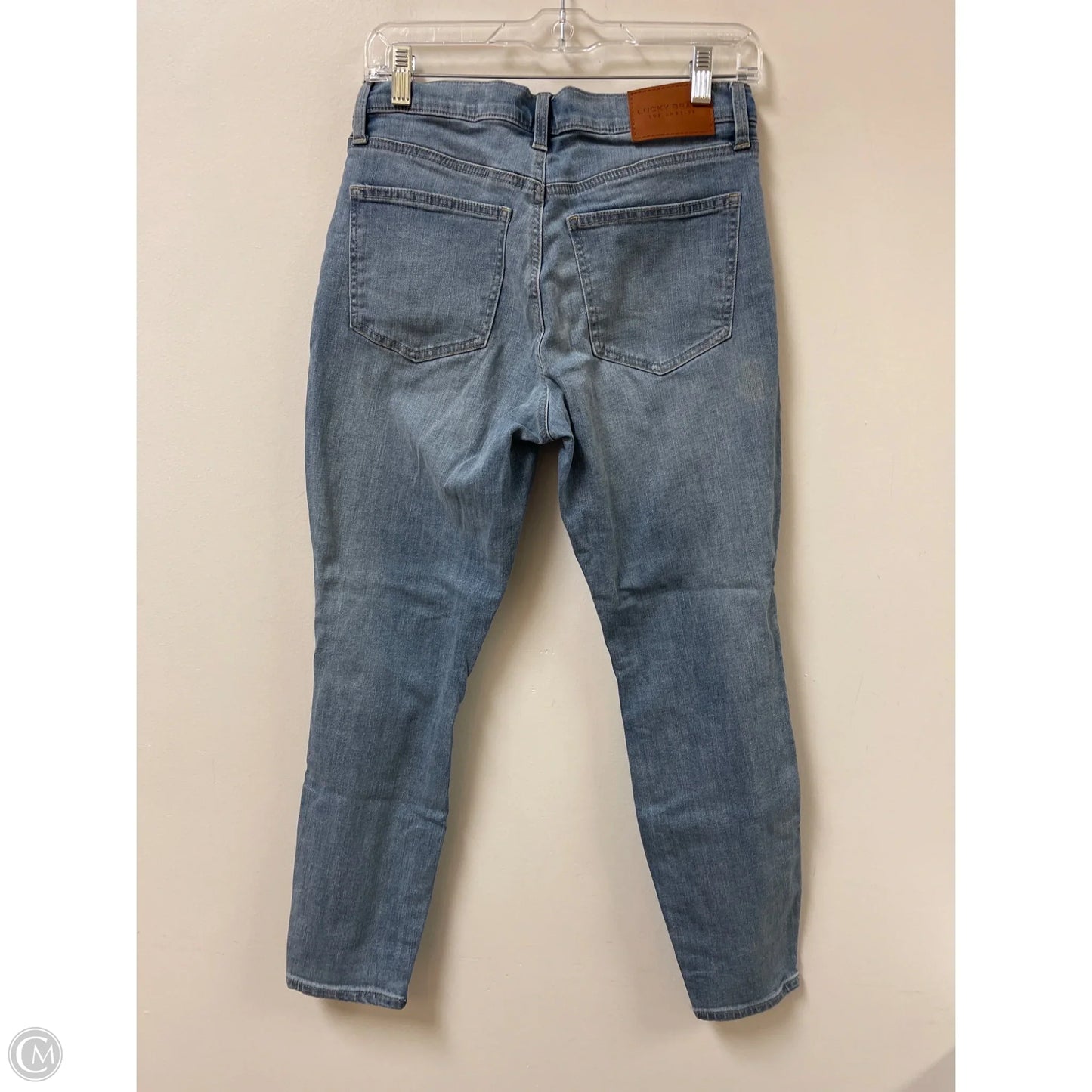 Jeans Skinny By Lucky Brand In Blue Denim, Size: 6