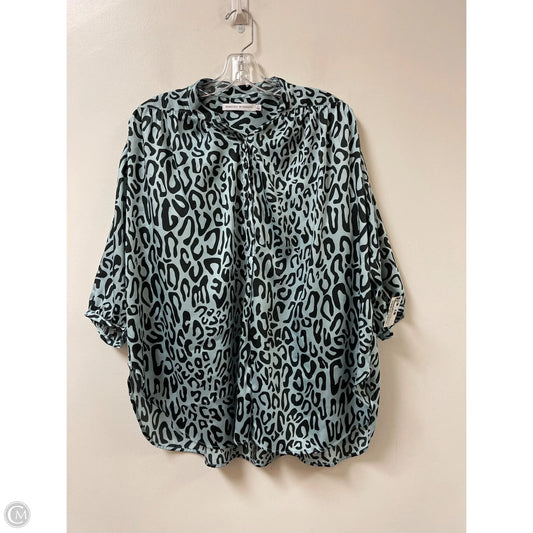 Top Long Sleeve Designer By Rebecca Minkoff In Animal Print, Size: S