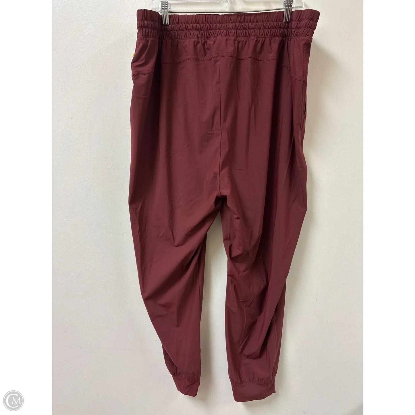 Athletic Pants By Old Navy In Red, Size: 1x