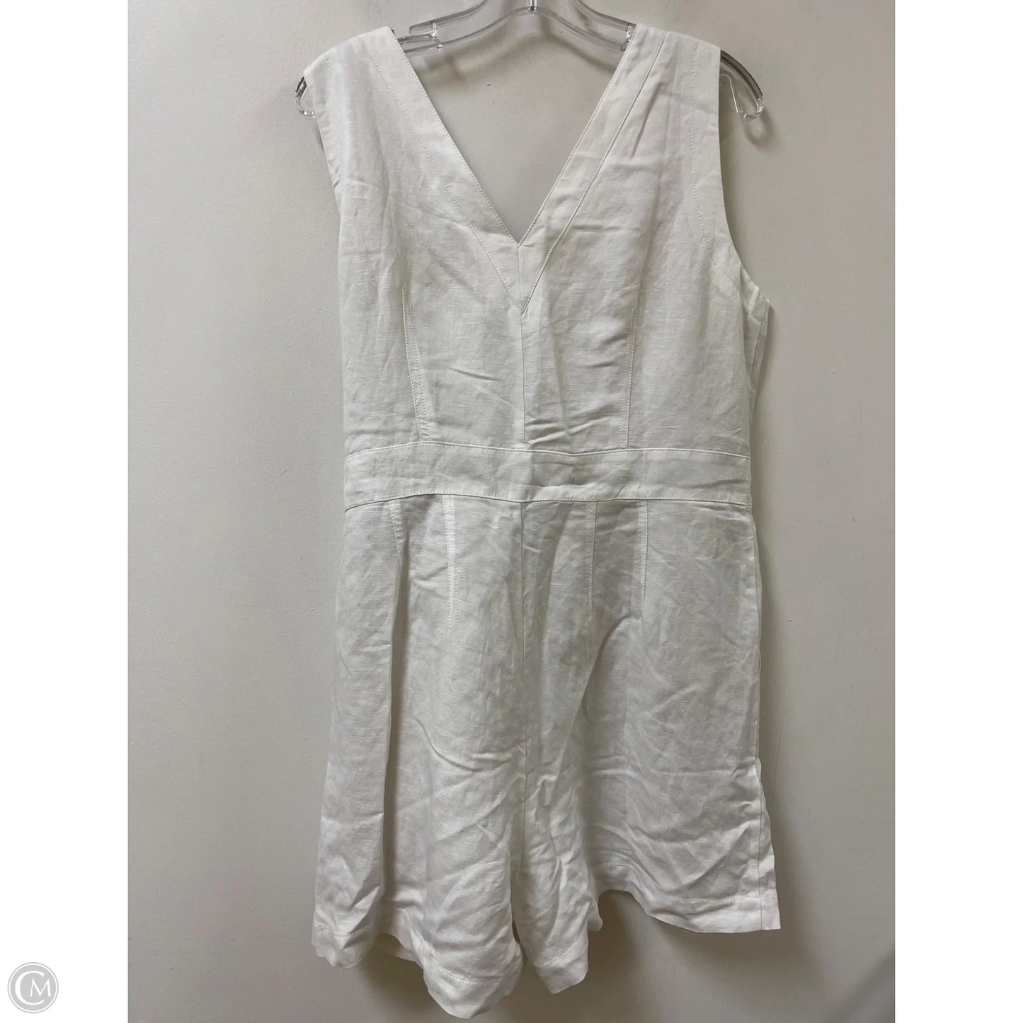 Romper By Loft In White, Size: L