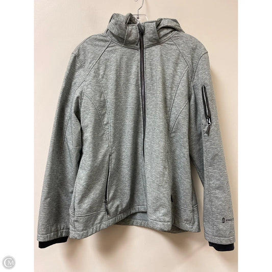 Jacket Faux Fur & Sherpa By Free Country In Blue, Size: Xl