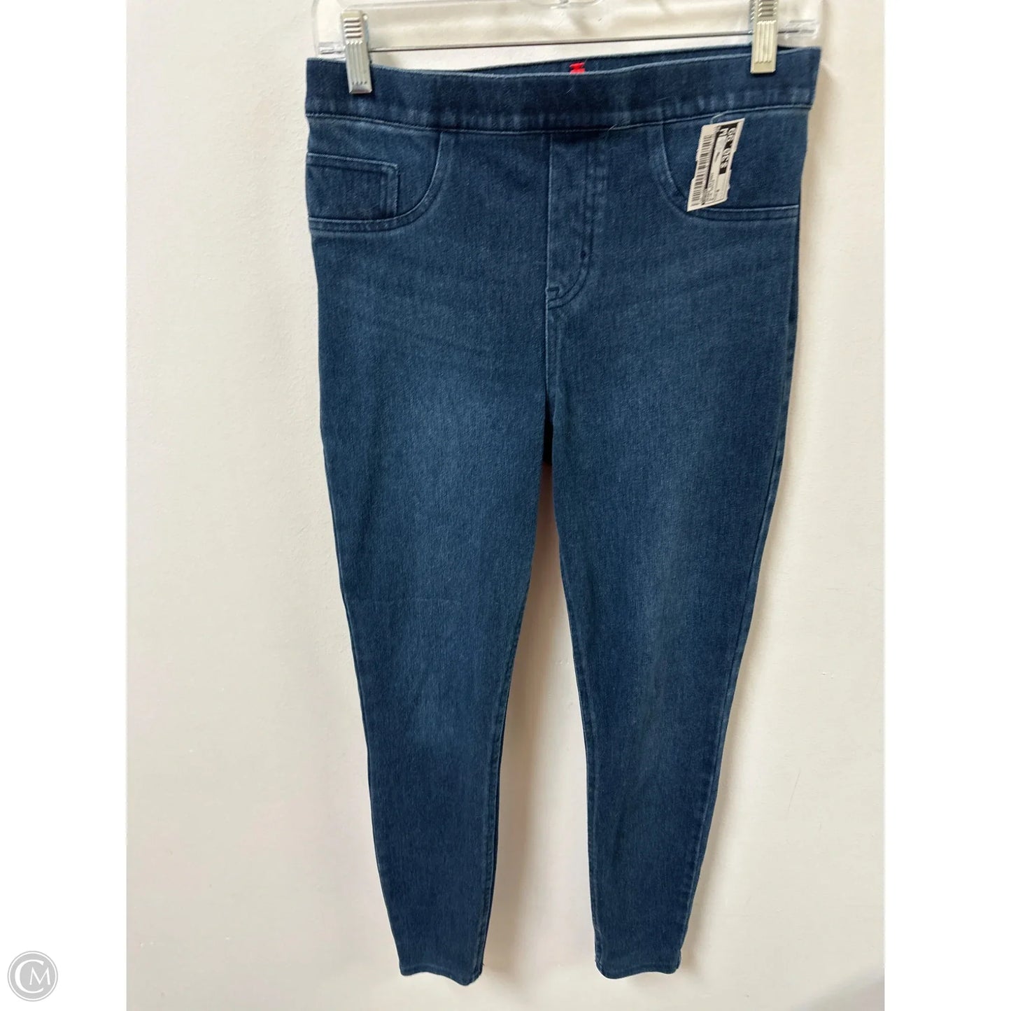 Jeans Skinny By Spanx In Blue Denim, Size: 8
