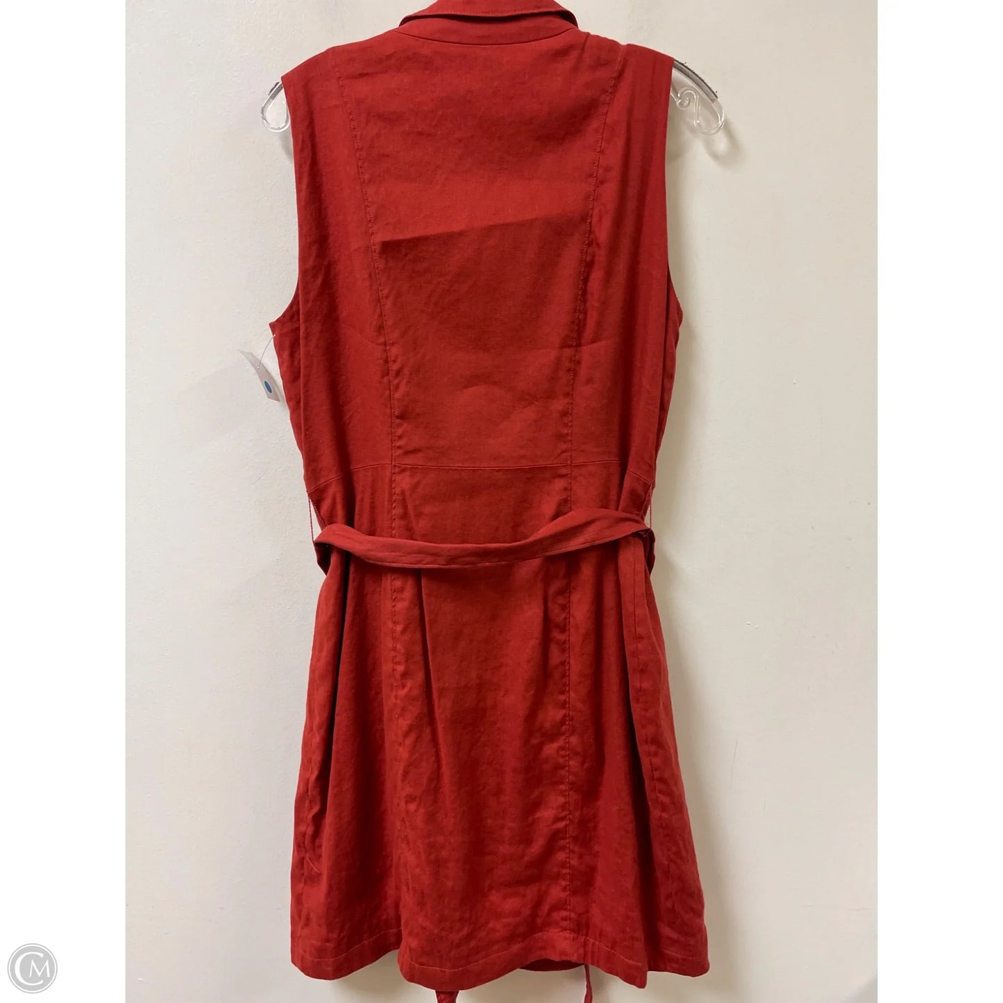 Dress Casual Short By White House Black Market In Orange, Size: M