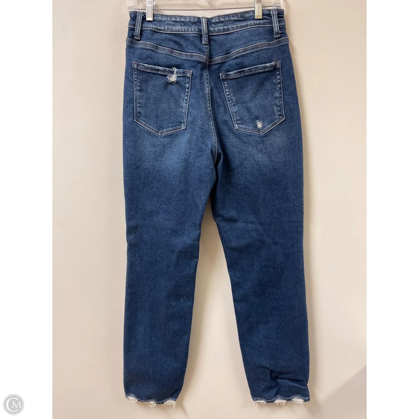 Jeans Straight By Flying Monkey In Blue Denim, Size: 8