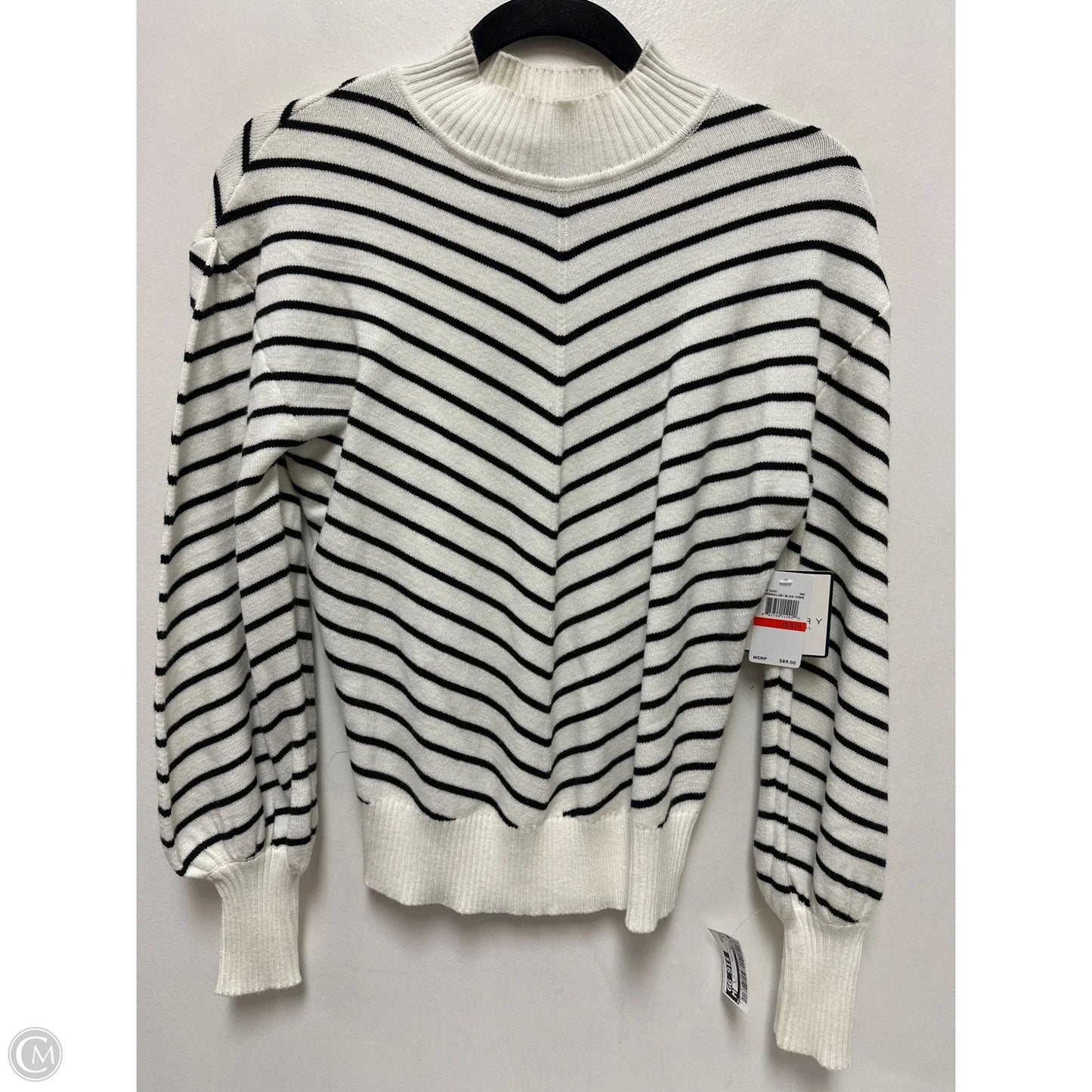 Sweater By Laundry In Striped Pattern, Size: Xs