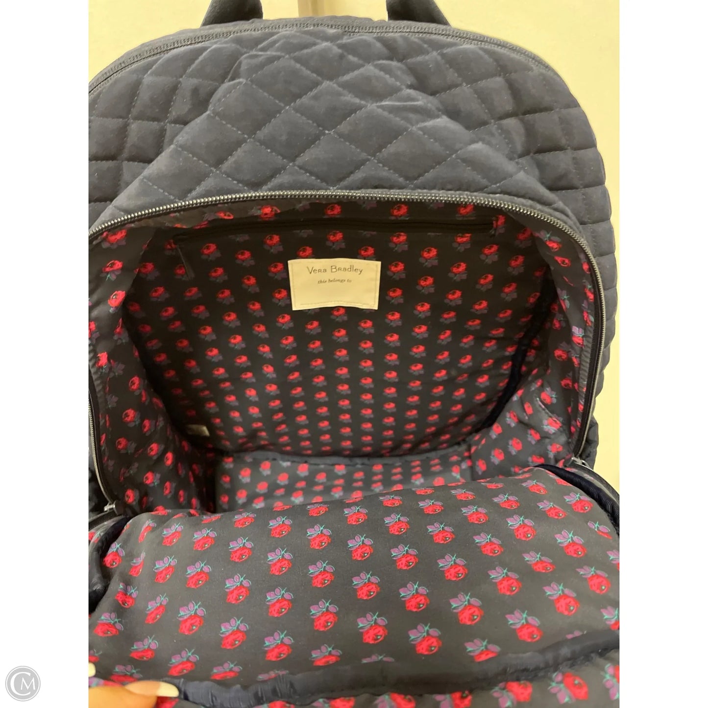 Backpack By Vera Bradley, Size: Large