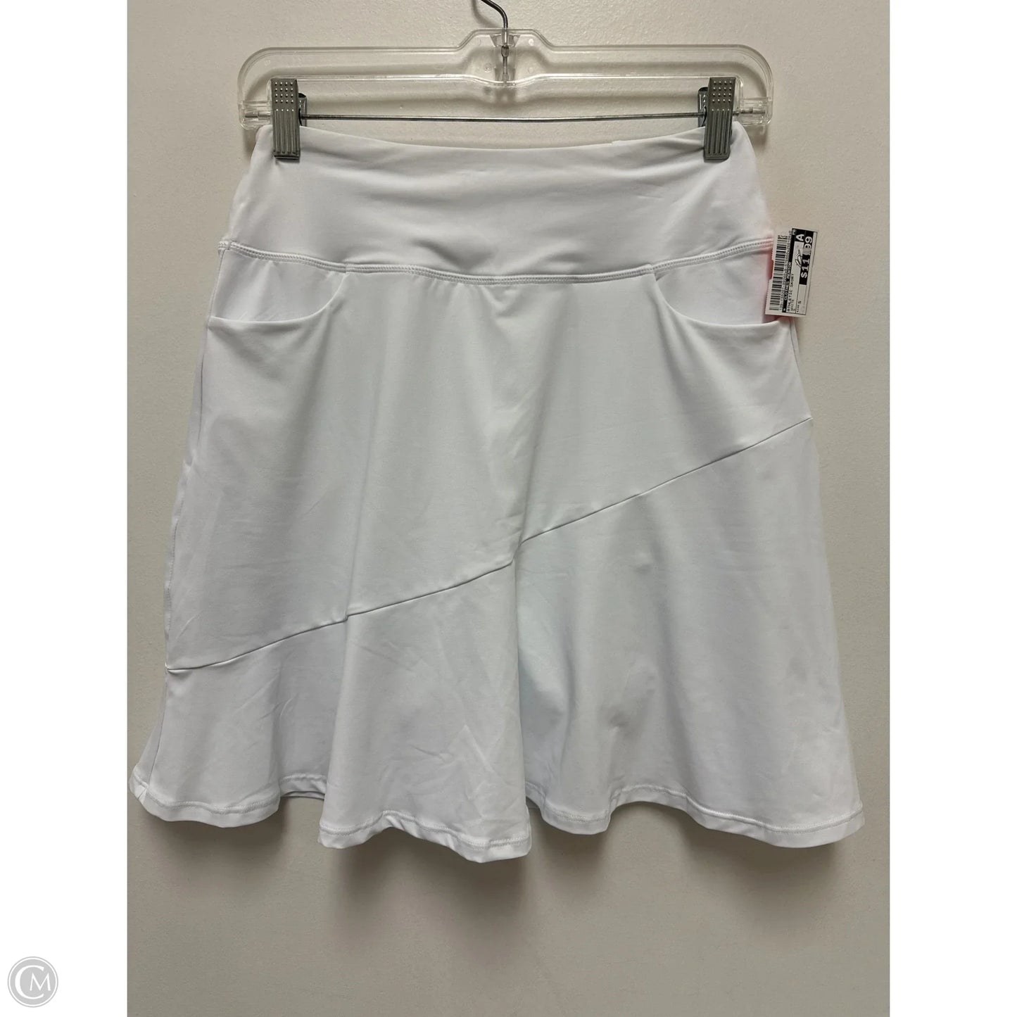 Athletic Skort By Clothes Mentor In White, Size: S