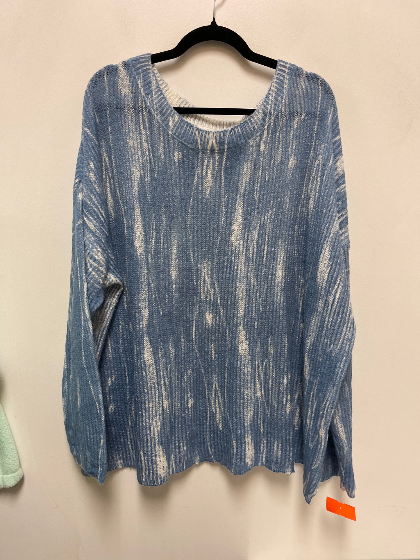Sweater By Coldwater Creek In Blue, Size: 3x